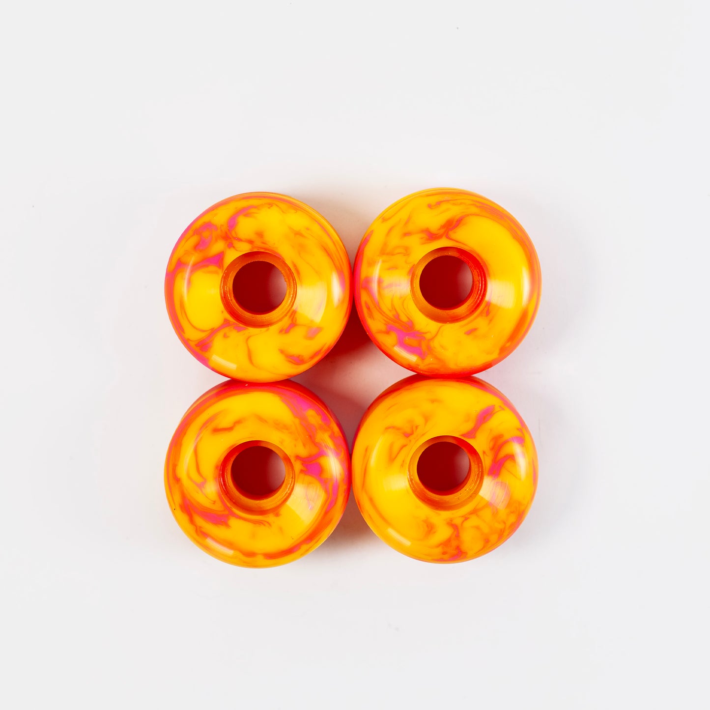 Blast - 54mm - 100a Trippy Puppy Wheels - Orange Swirl - Prime Delux Store