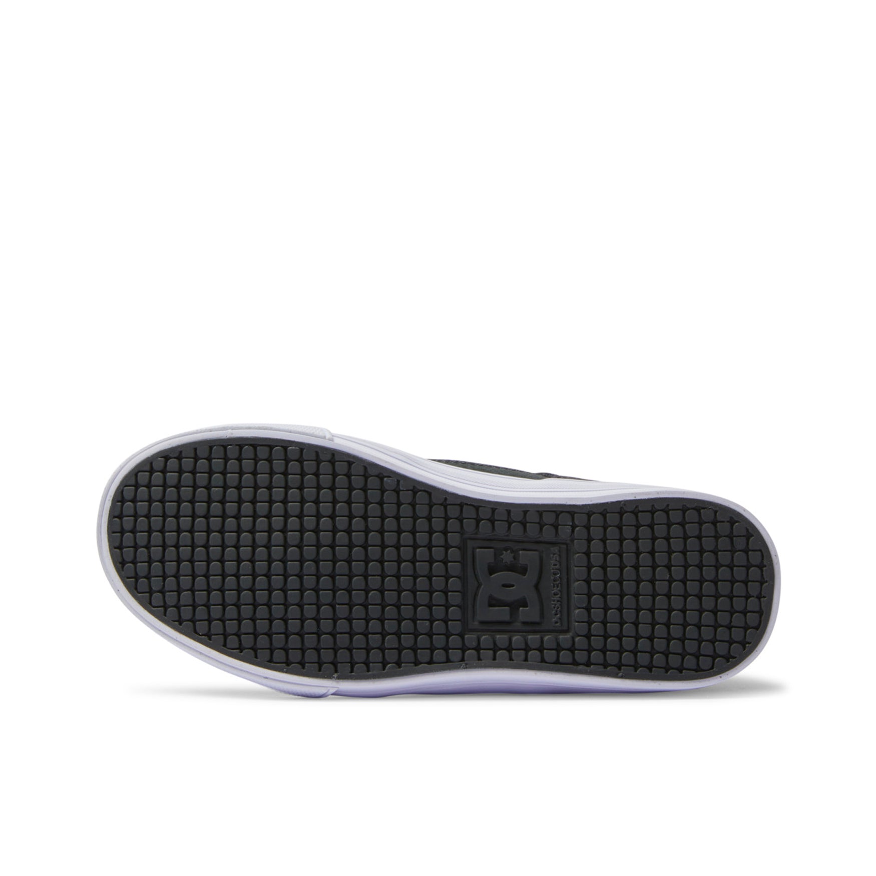 DC Pure Elastic Kids Shoes - Anthracite/ Black - Prime Delux Store