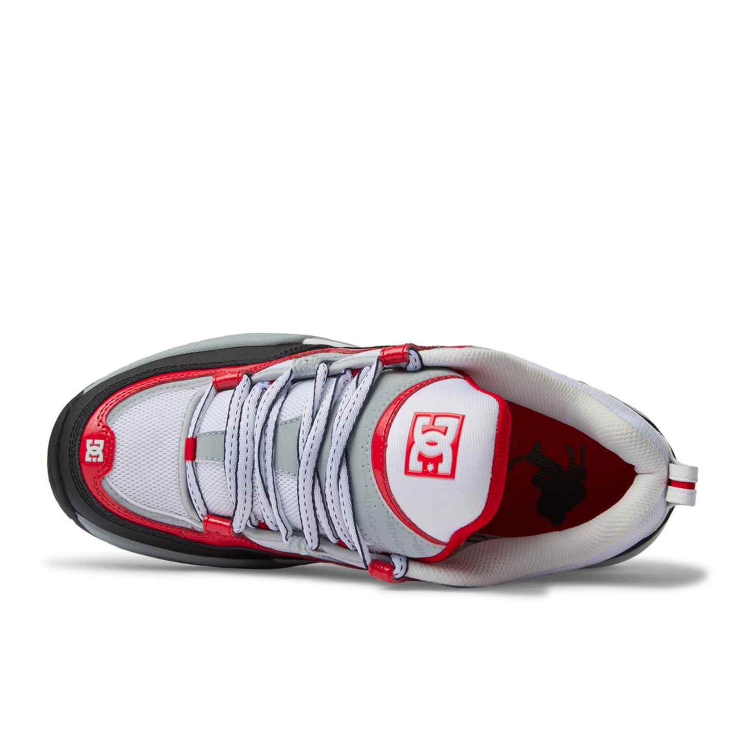DC Truth Beng Shoes - Black/ White/ Red - Prime Delux Store