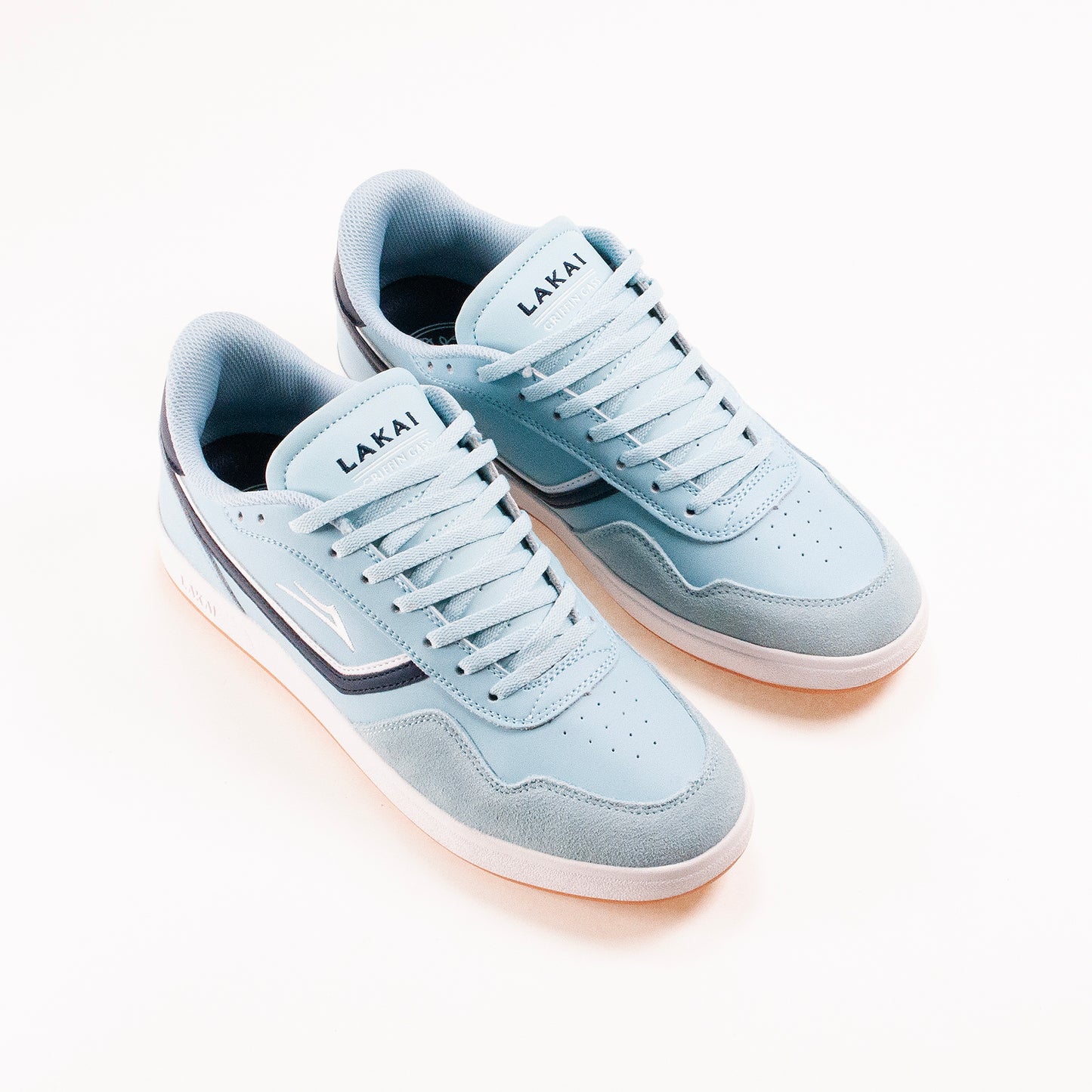 Lakai Terrace Skate Shoes - Light Blue/ Blue - Prime Delux Store