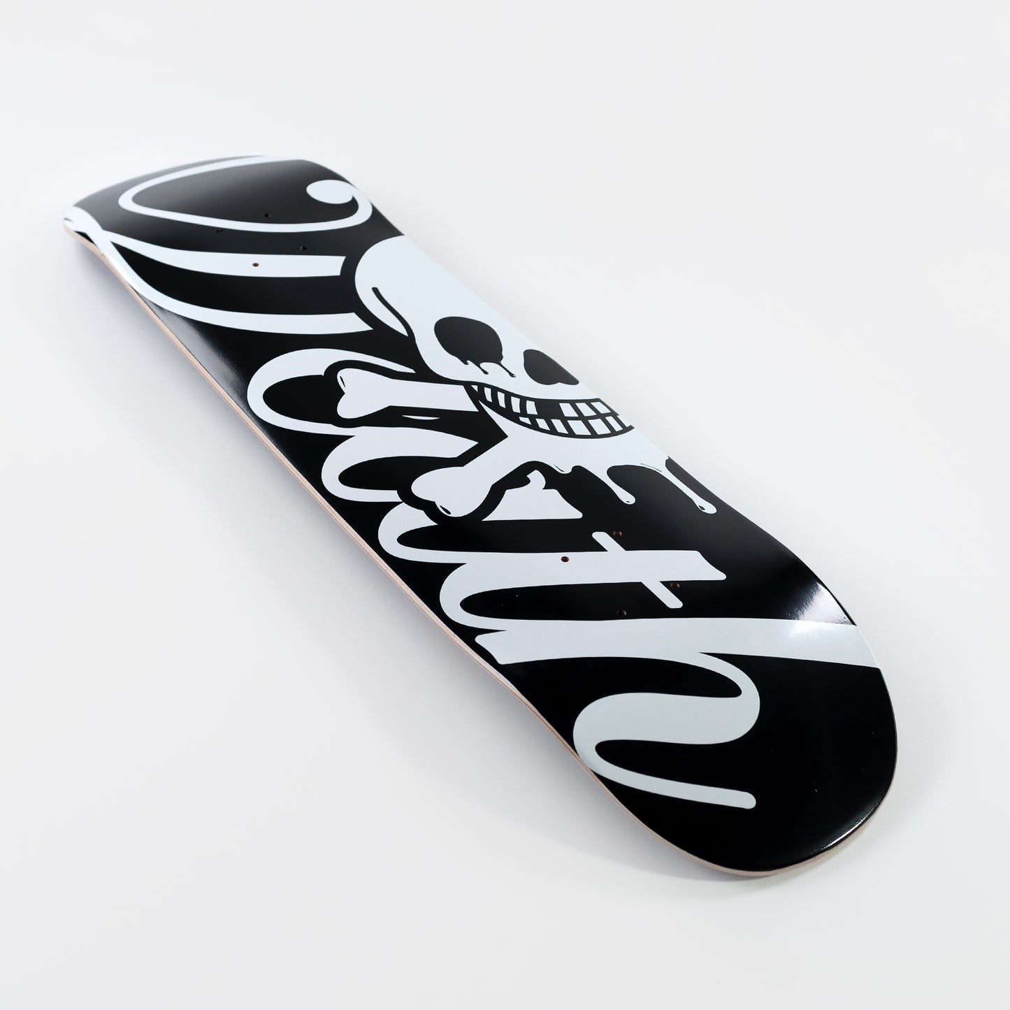 Death 8.5" Script Popsicle² Deck - Black/ White - Prime Delux Store