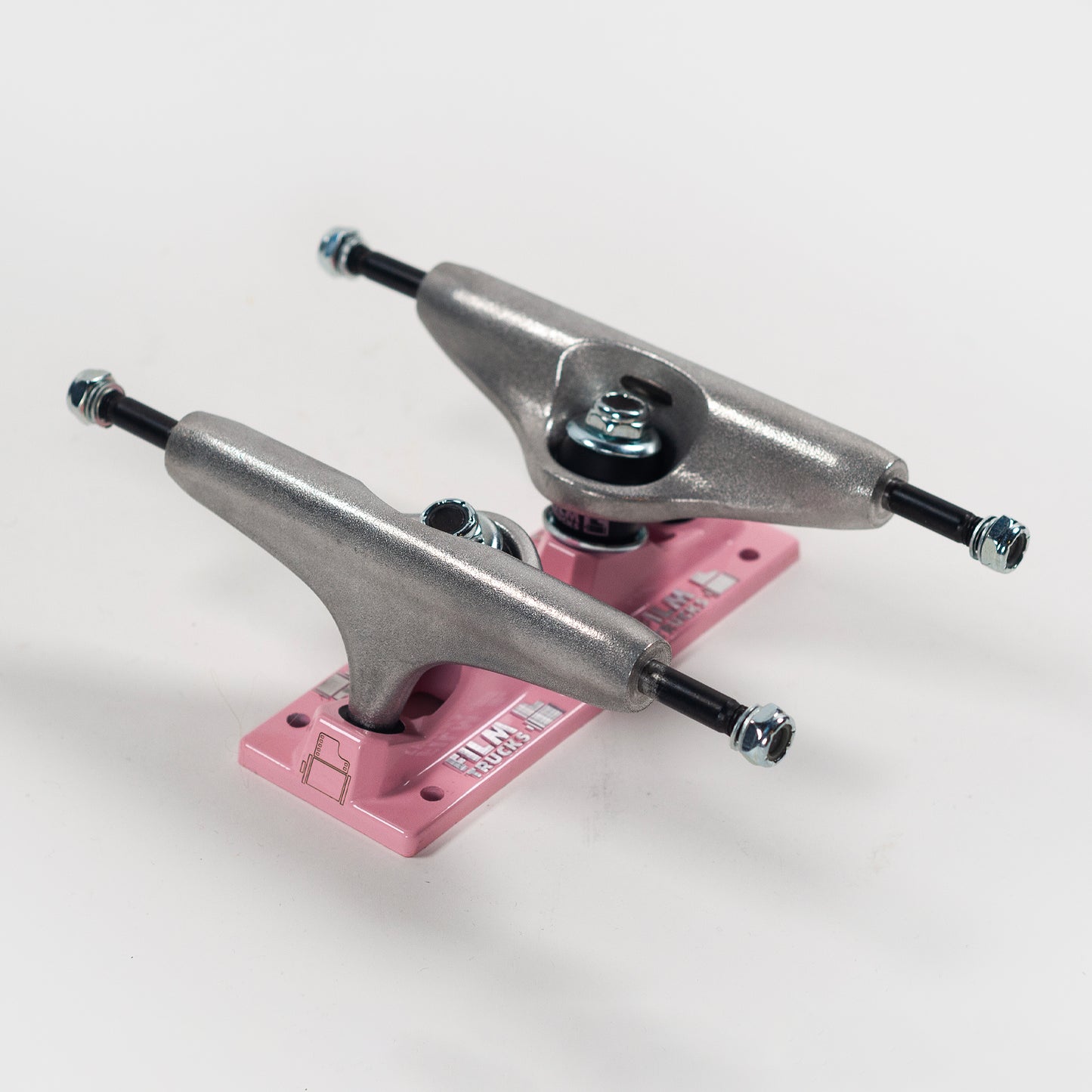 Film Trucks - Pink Marshmallow Truck - Raw/ Pink (Sold as a pair) - Prime Delux Store