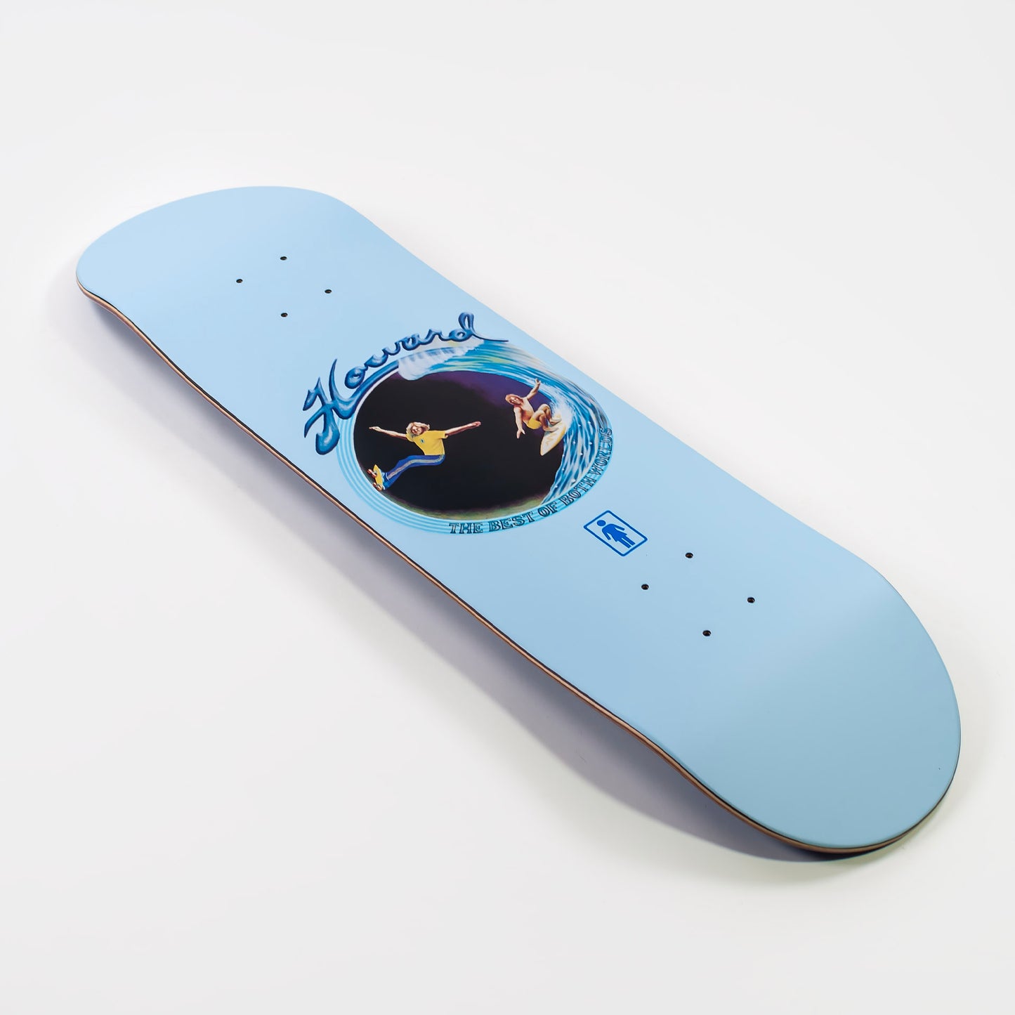 Girl 8.25" Rick Howard Best of Both Worlds Deck - Blue - Prime Delux Store