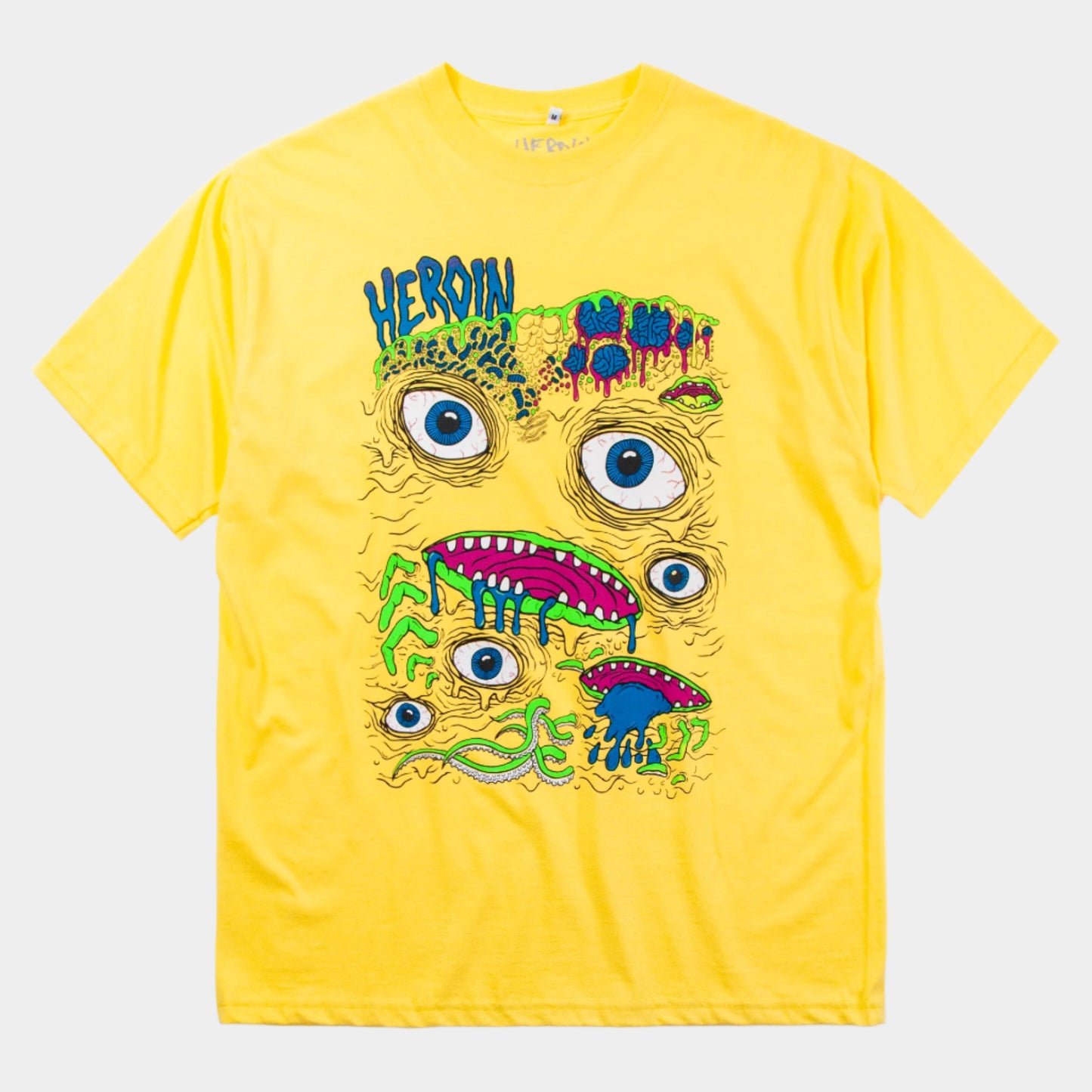 Heroin - Mutant T Shirt - Yellow - Prime Delux Store