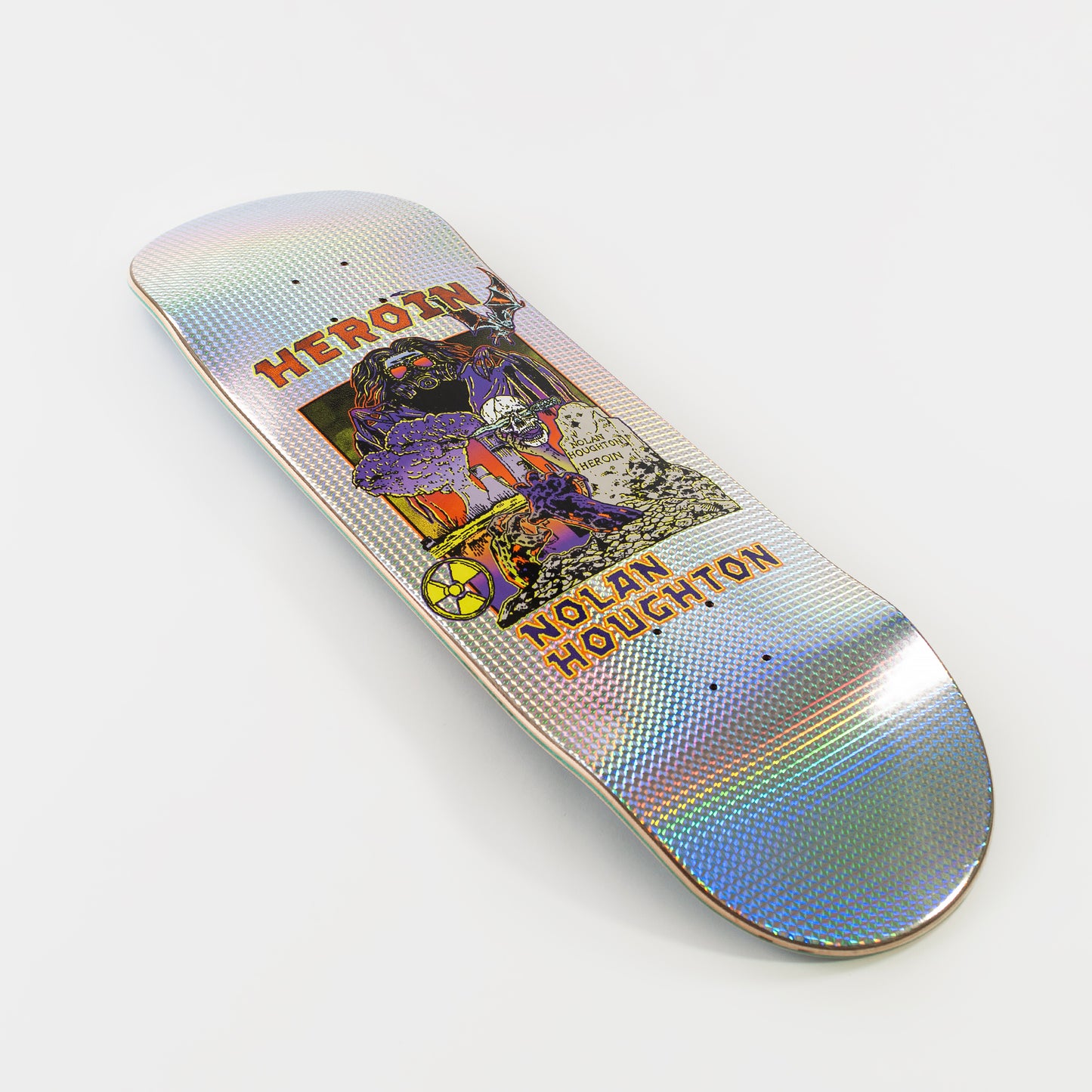 Heroin 9.5" Nolan Houghton Hellscape Deck - Holographic Foil - Prime Delux Store