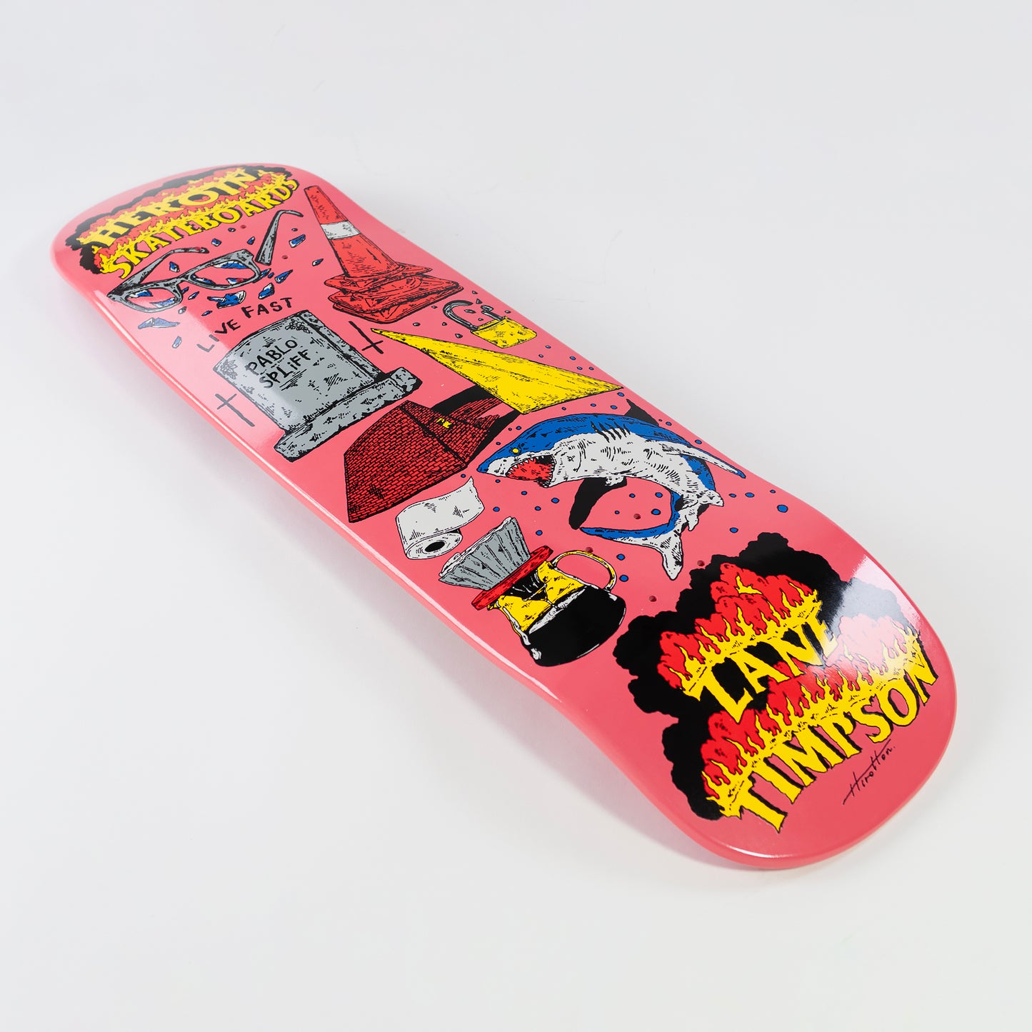 Heroin 9" Zane Timpson Life Deck - Pink - Prime Delux Store