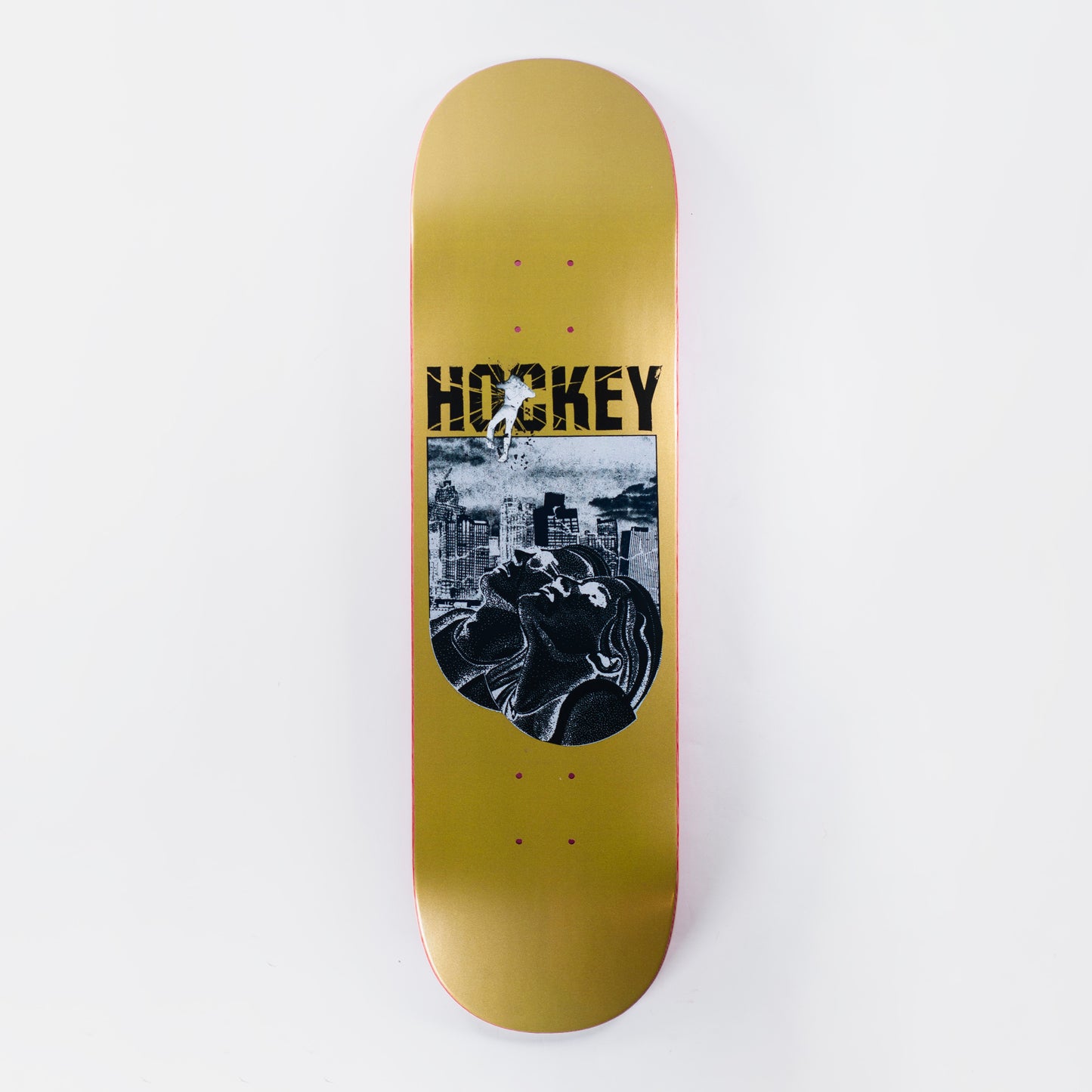 Hockey Skateboards - 8.25" - Andrew Allen 'Look Up' Deck - Yellow - Prime Delux Store