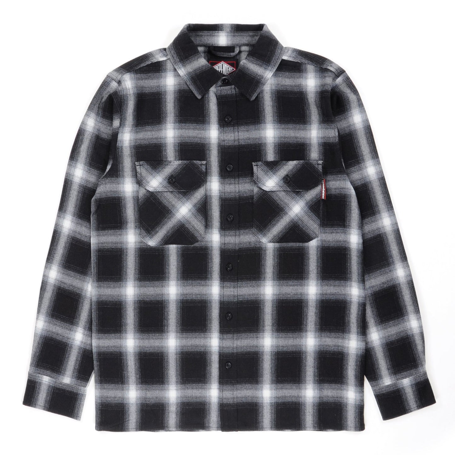 Independent - Mission Shirt - Black Check - Prime Delux Store
