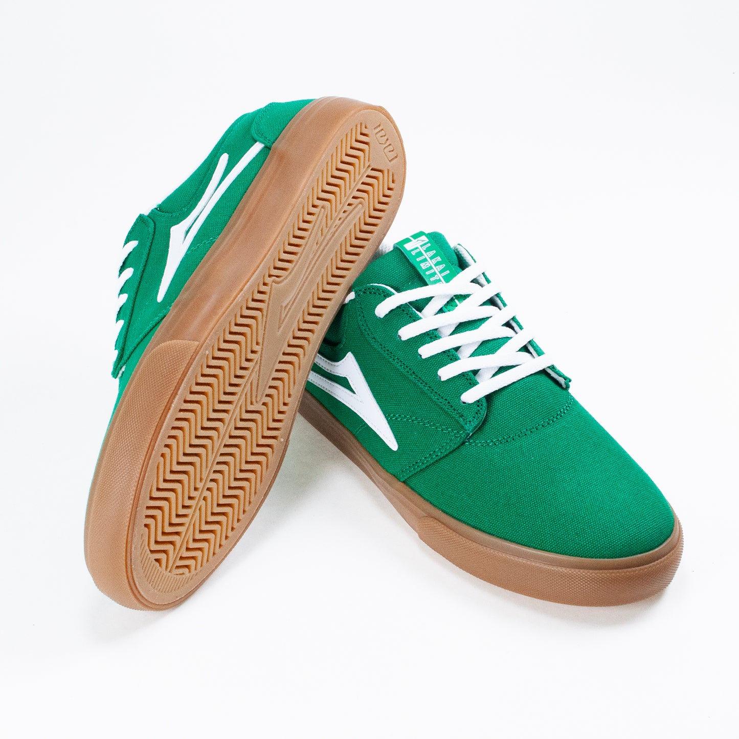 Lakai Griffin Canvas - Green/ Gum - Prime Delux Store
