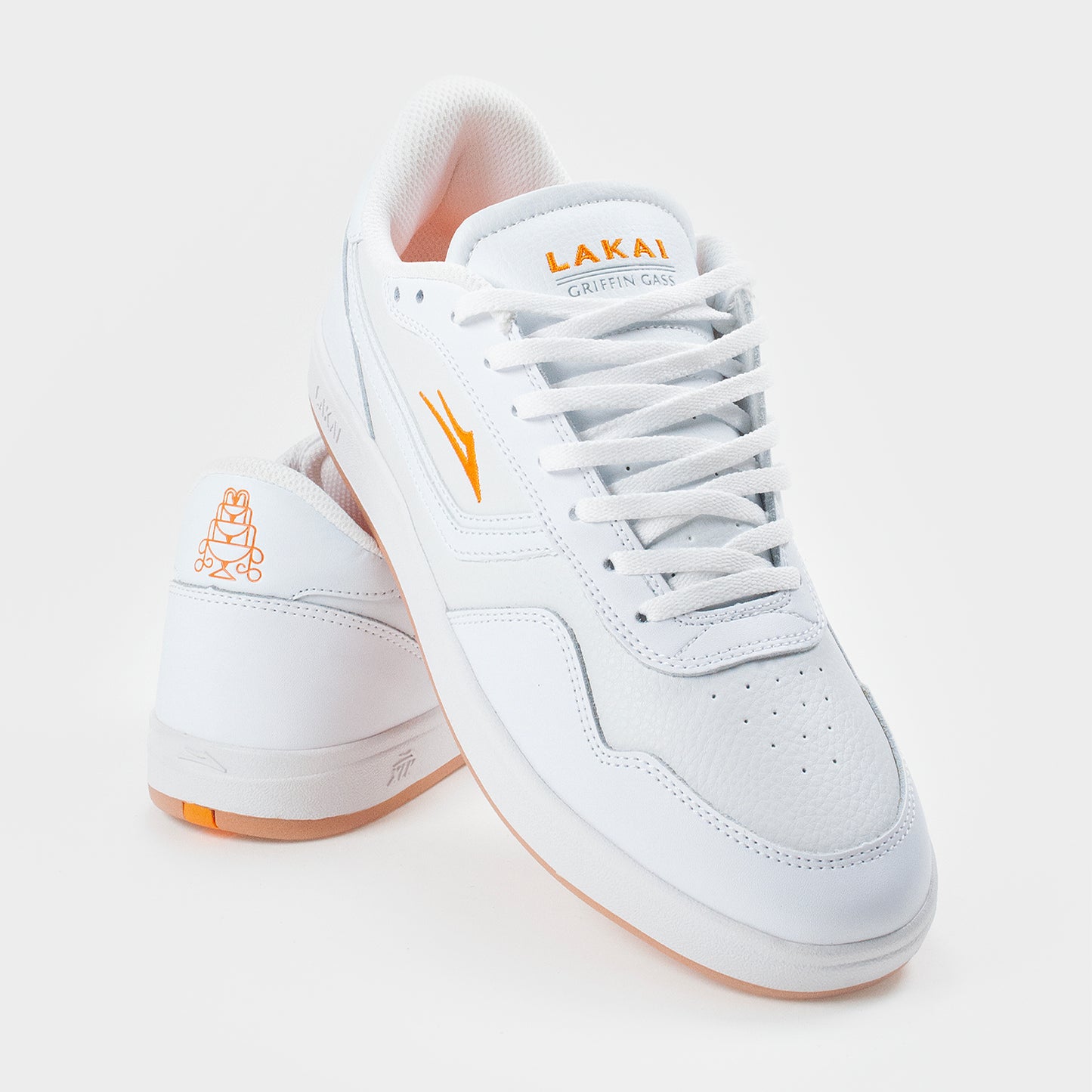 Lakai Terrace Skate Shoes - White - Prime Delux Store