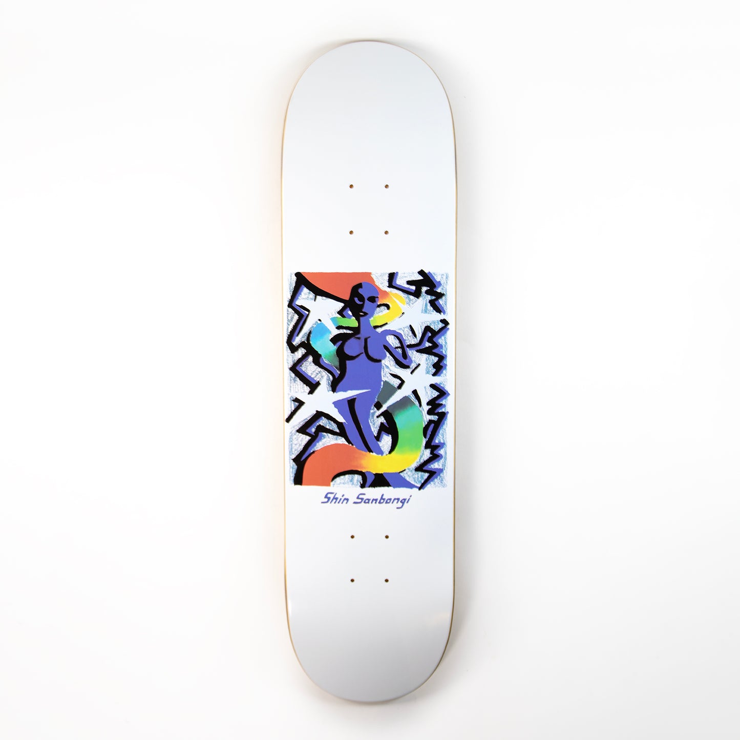 Polar - Shin Sanbongi Queen Deck 8.25" - White - Prime Delux Store