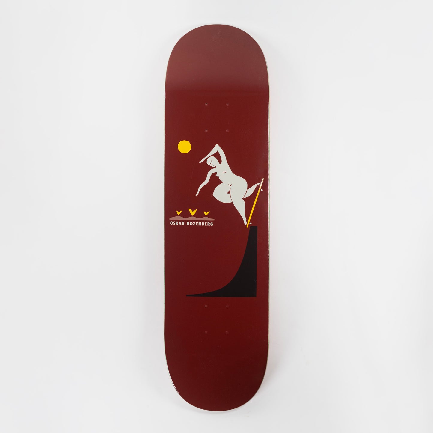Polar Oskar Rozenberg BS Noseblunt Deck - Burnt Red - Prime Delux Store