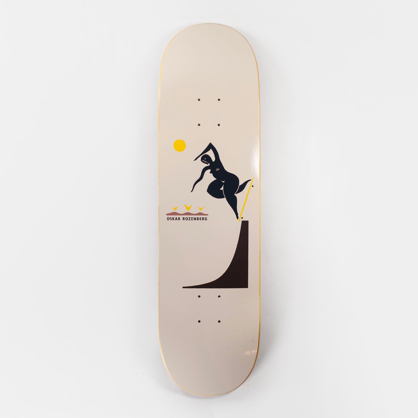 Polar Oskar Rozenberg BS Noseblunt Deck - Cream - Prime Delux Store