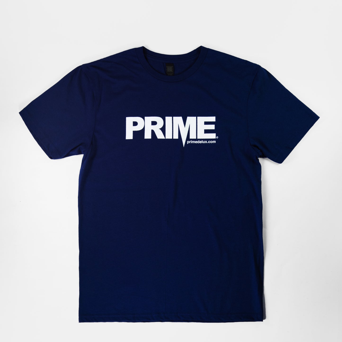 Prime Delux OG Logo T Shirt - Navy / White - Prime Delux Store