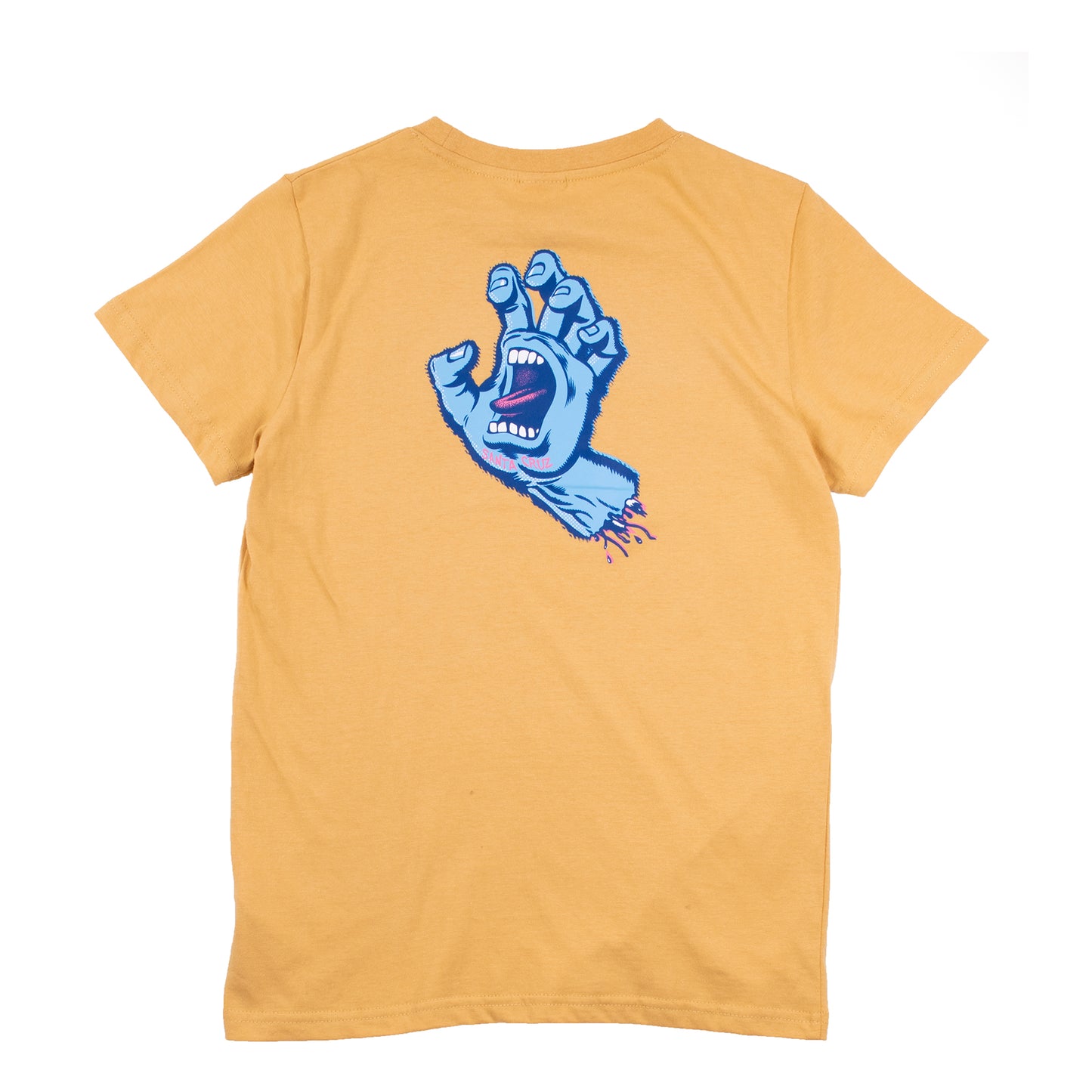 Santa Cruz Youth Ridged Screaming Hand T Shirt - Parchment - Prime Delux Store