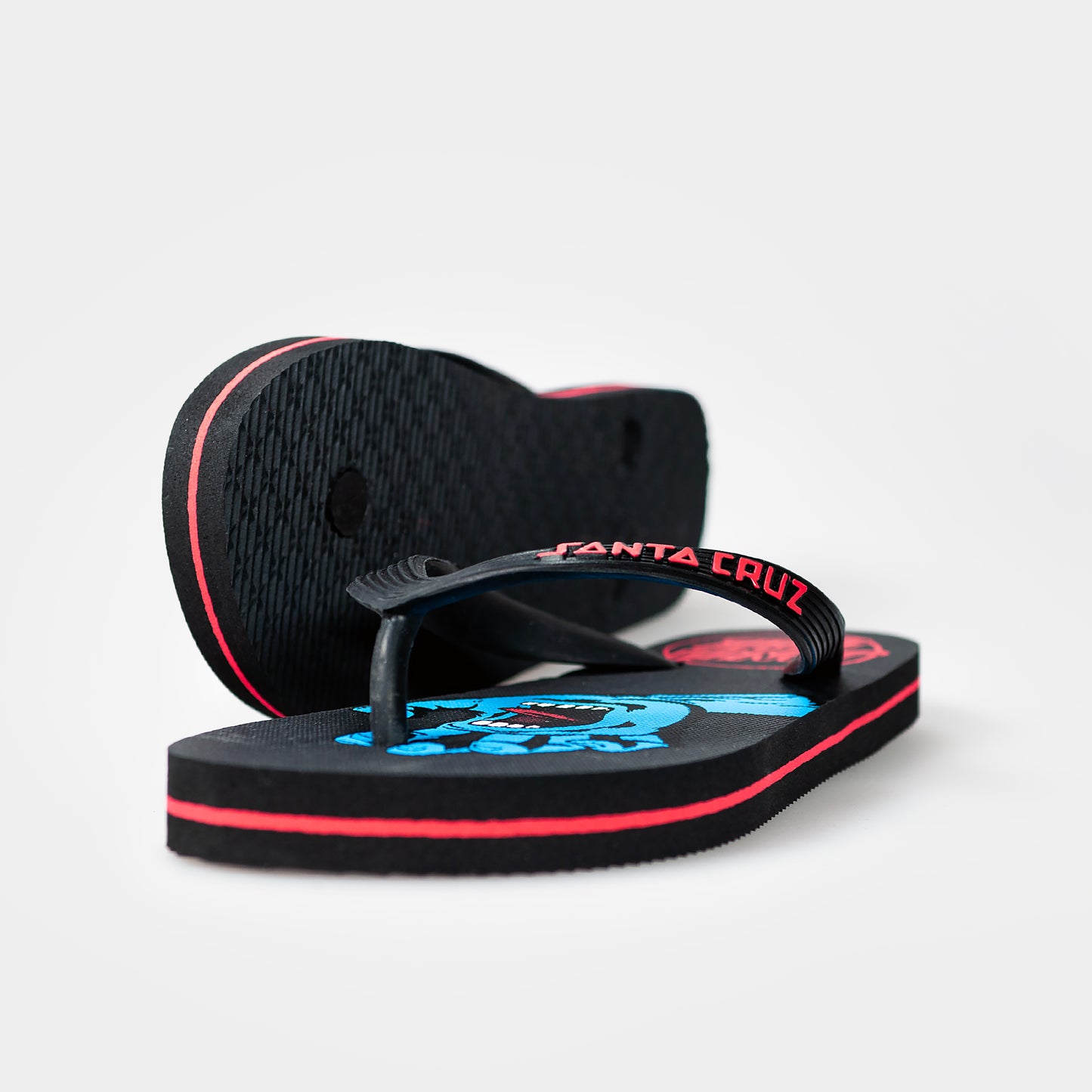 Santa Cruz Youth Screaming Hand Flip Flop - Black - Prime Delux Store