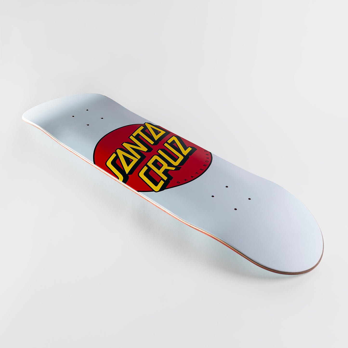 Santa Cruz 8" Classic Dot Deck - White - Prime Delux Store