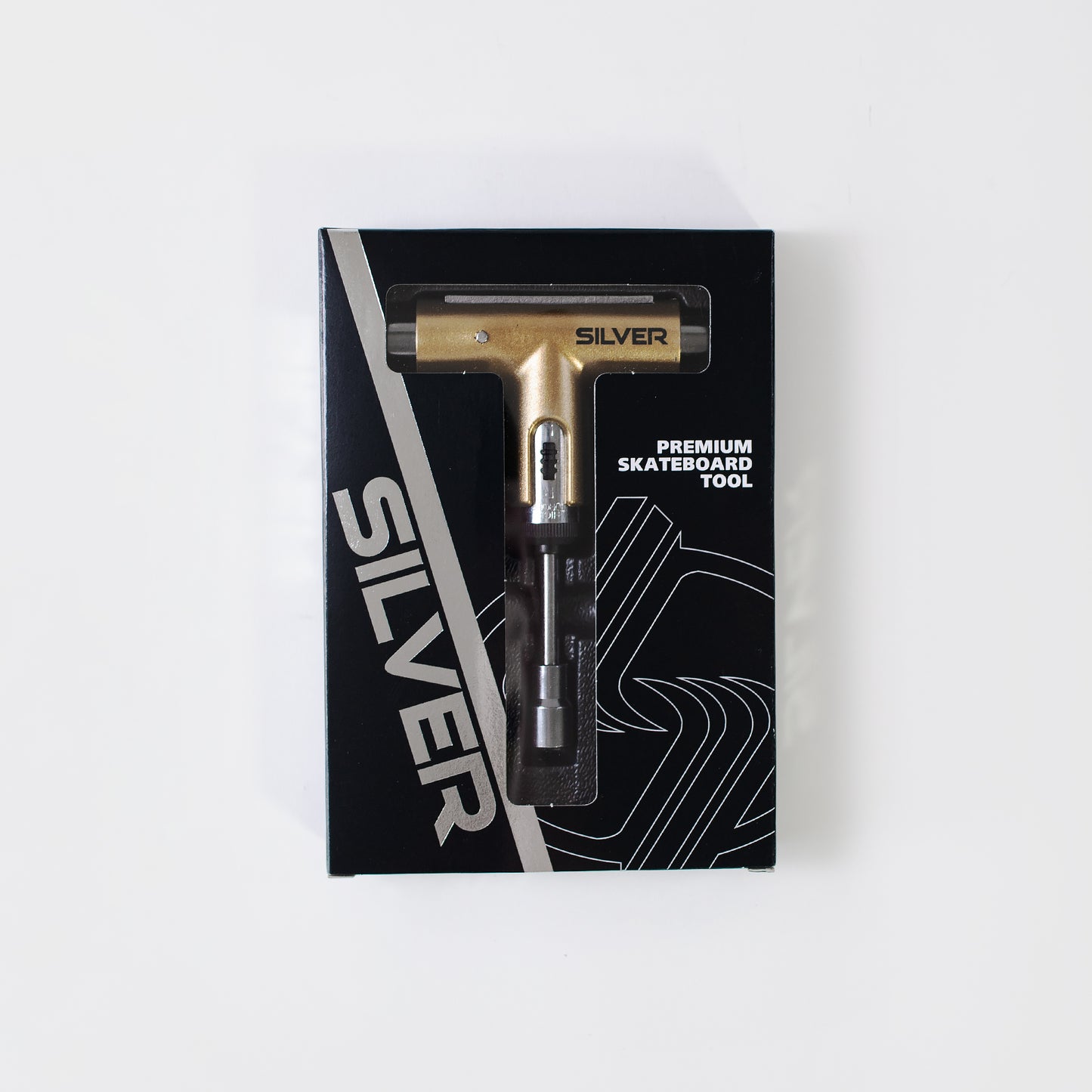 Silver Truck Co Premium Ratchet Skateboard Tool - Gold - Prime Delux Store