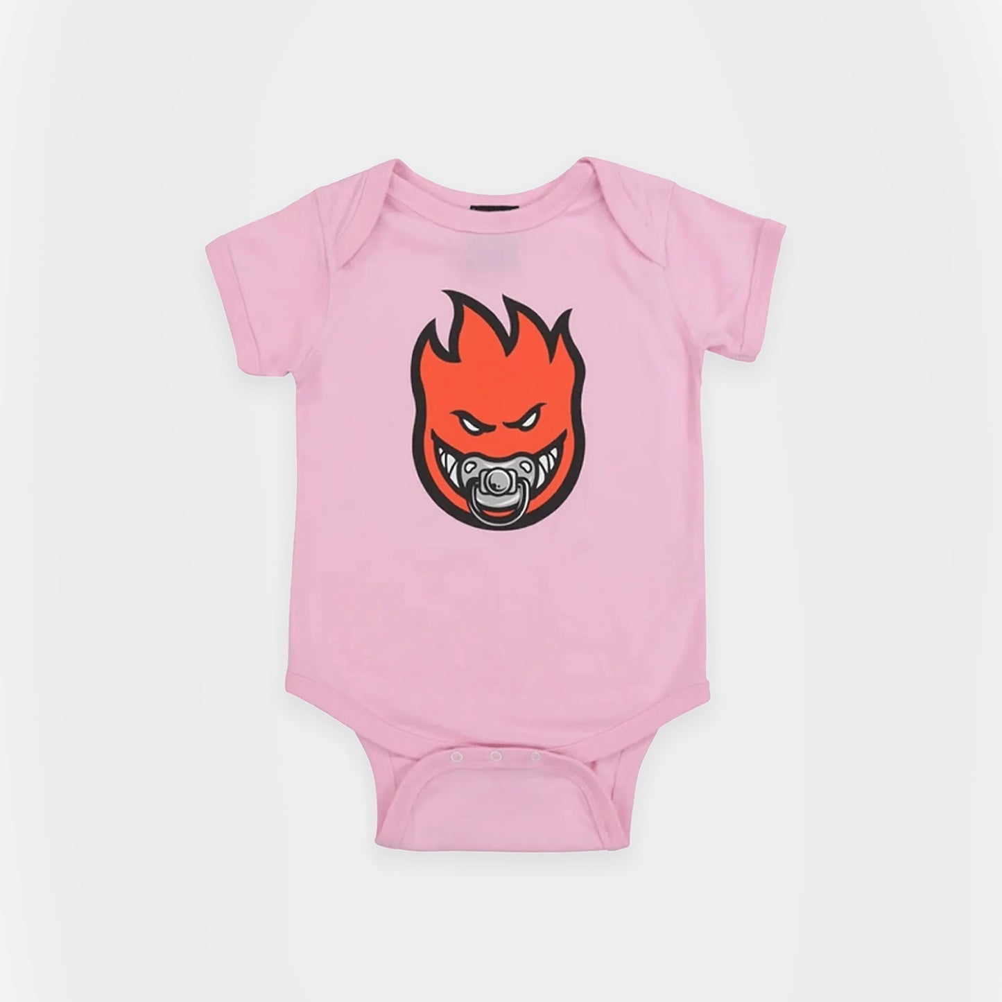 Spitfire Bighead Paci-Fire Baby Grow Pink/ Red - Prime Delux Store