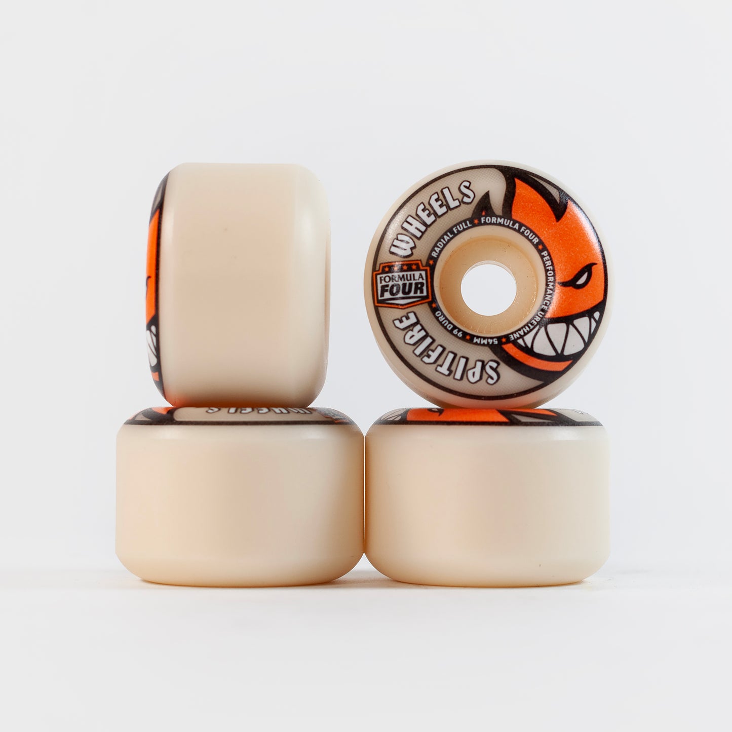 Spitfire - 99a - Formula Four Radial Full Wheels - Natural - Prime Delux Store
