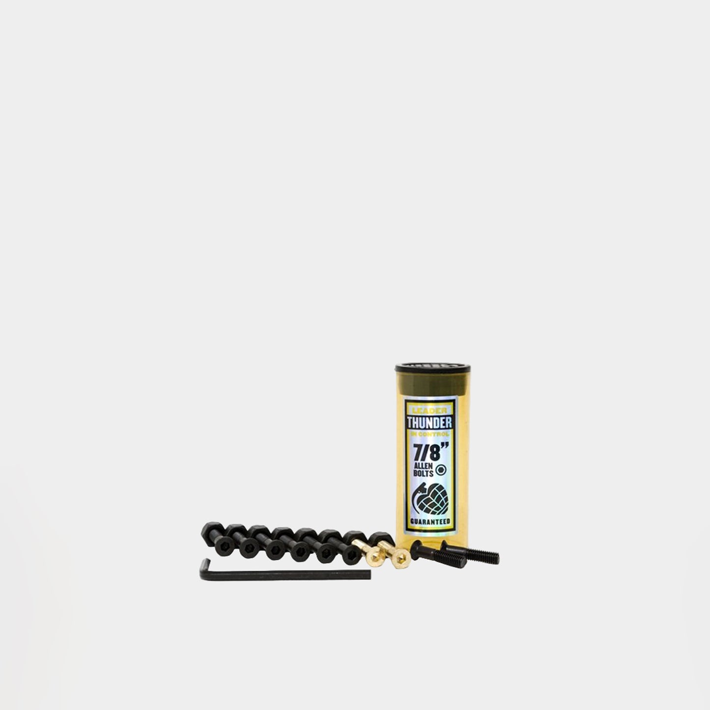 Thunder Allen Key Truck Bolts 7/8" - Black / Gold - Prime Delux Store