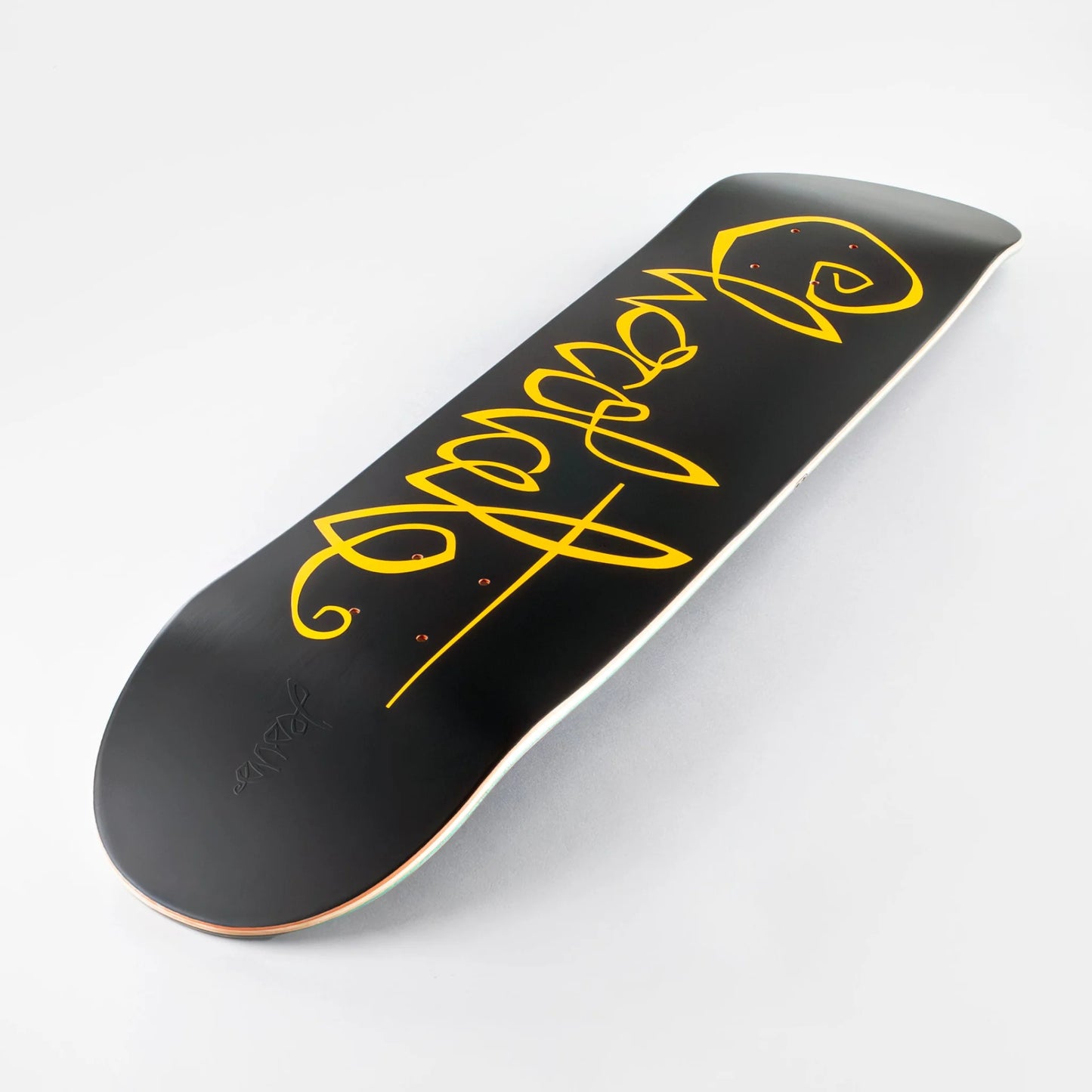 Chocolate 8.25" OG Script Jesus Fernandez Twin Tip Deck - Black - Prime Delux Store