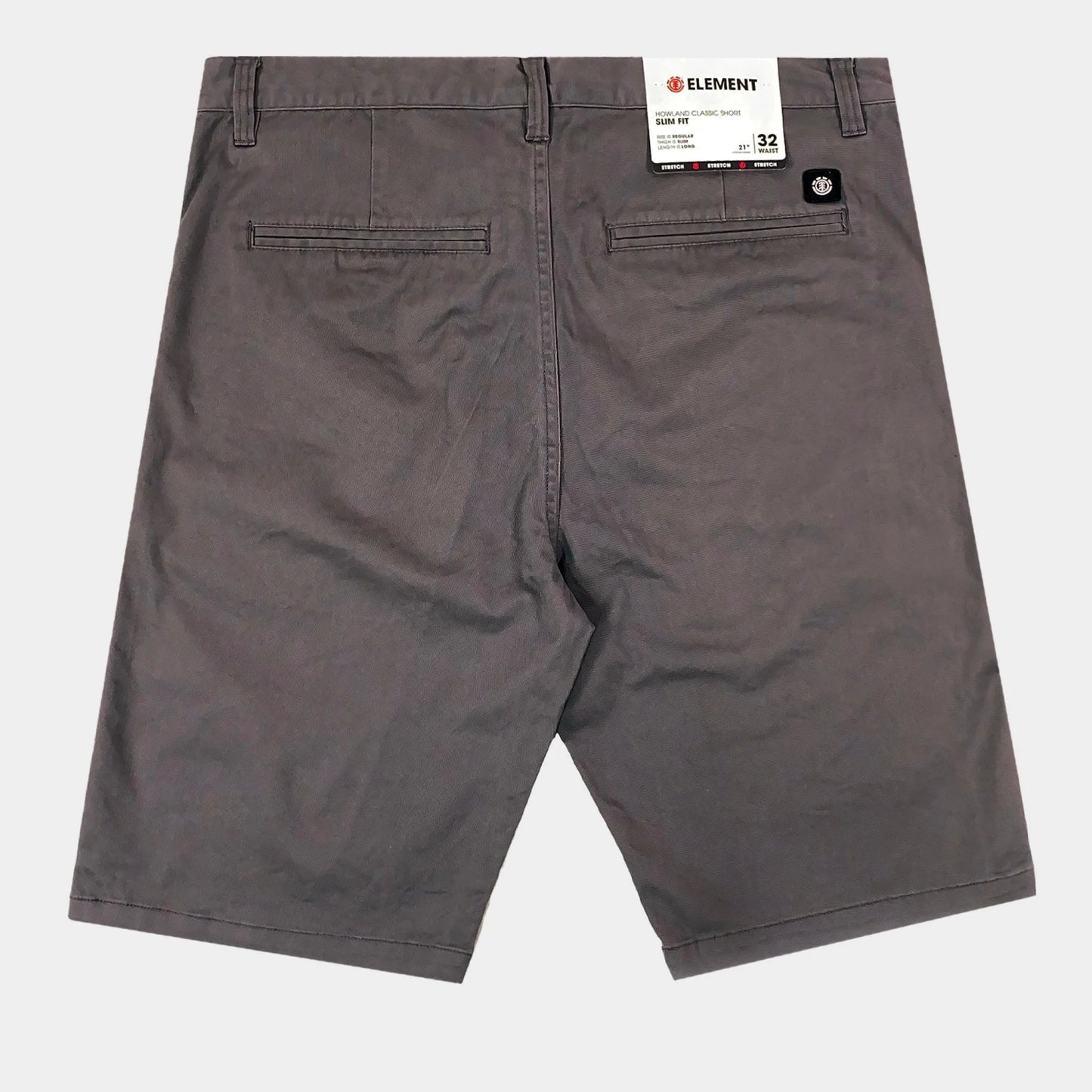 Element Howland Classic Short - Pewter - Prime Delux Store