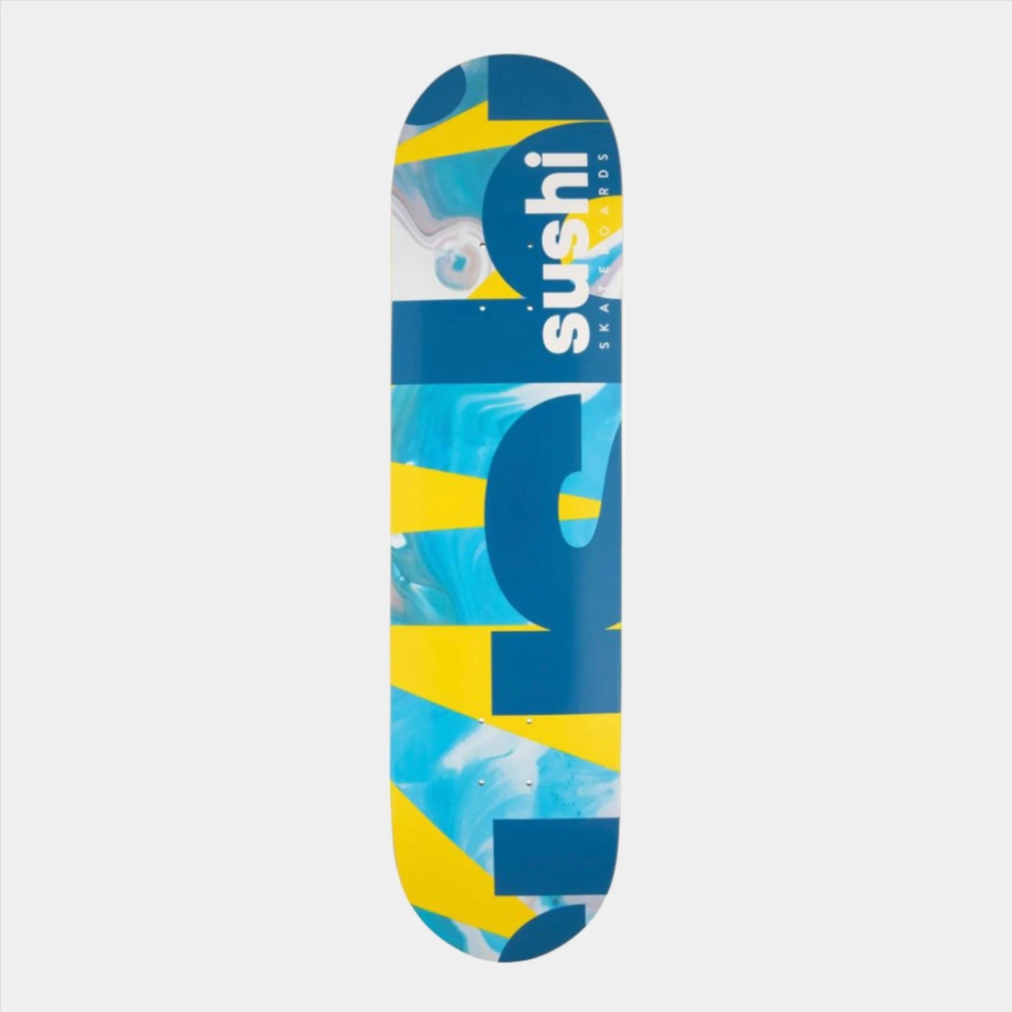 Sushi - 8"- Spectrum Deck - Yellow / Teal - Prime Delux Store