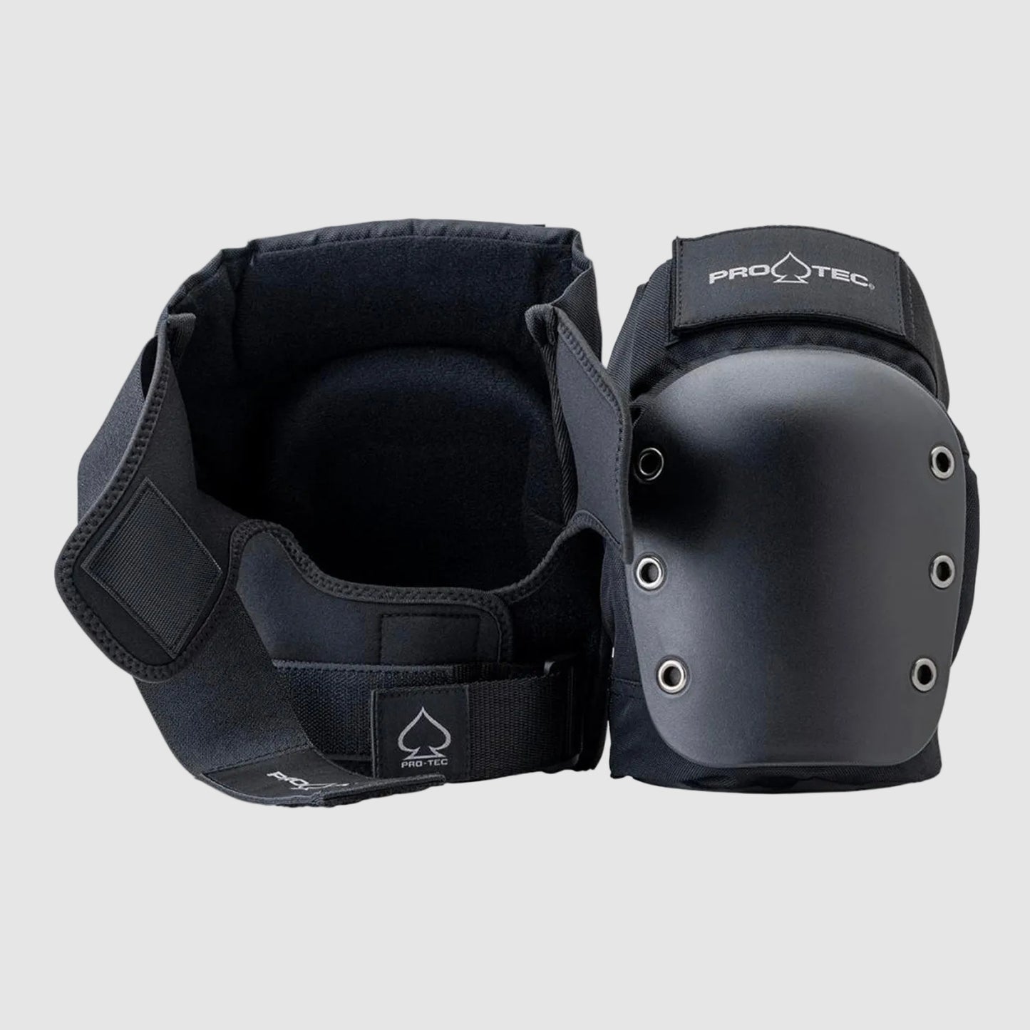 Pro-Tec Street Knee Open Back Pads Black - Prime Delux Store
