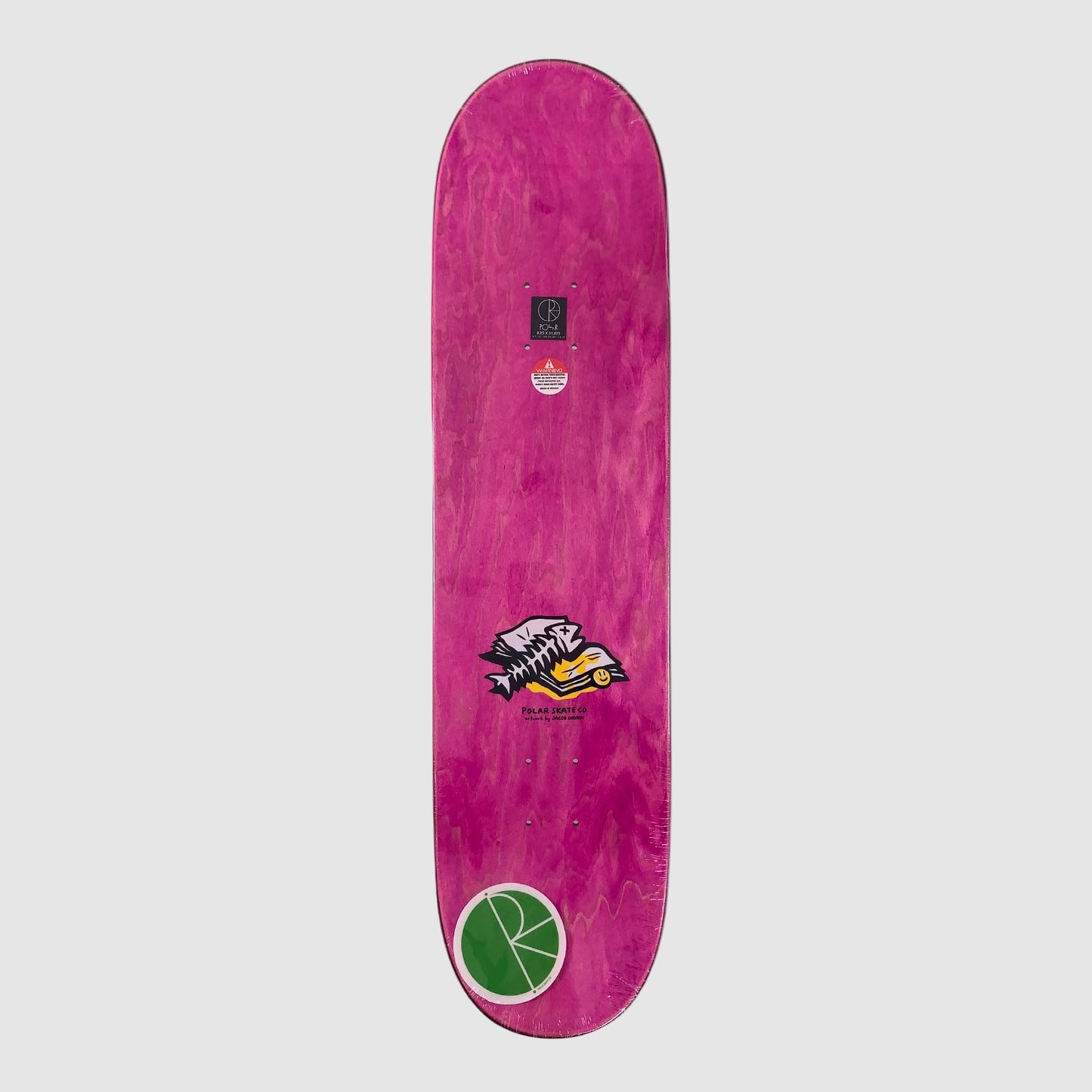 Polar - 8.25" - Dane Brady "Trash Can" Deck - Prime Delux Store