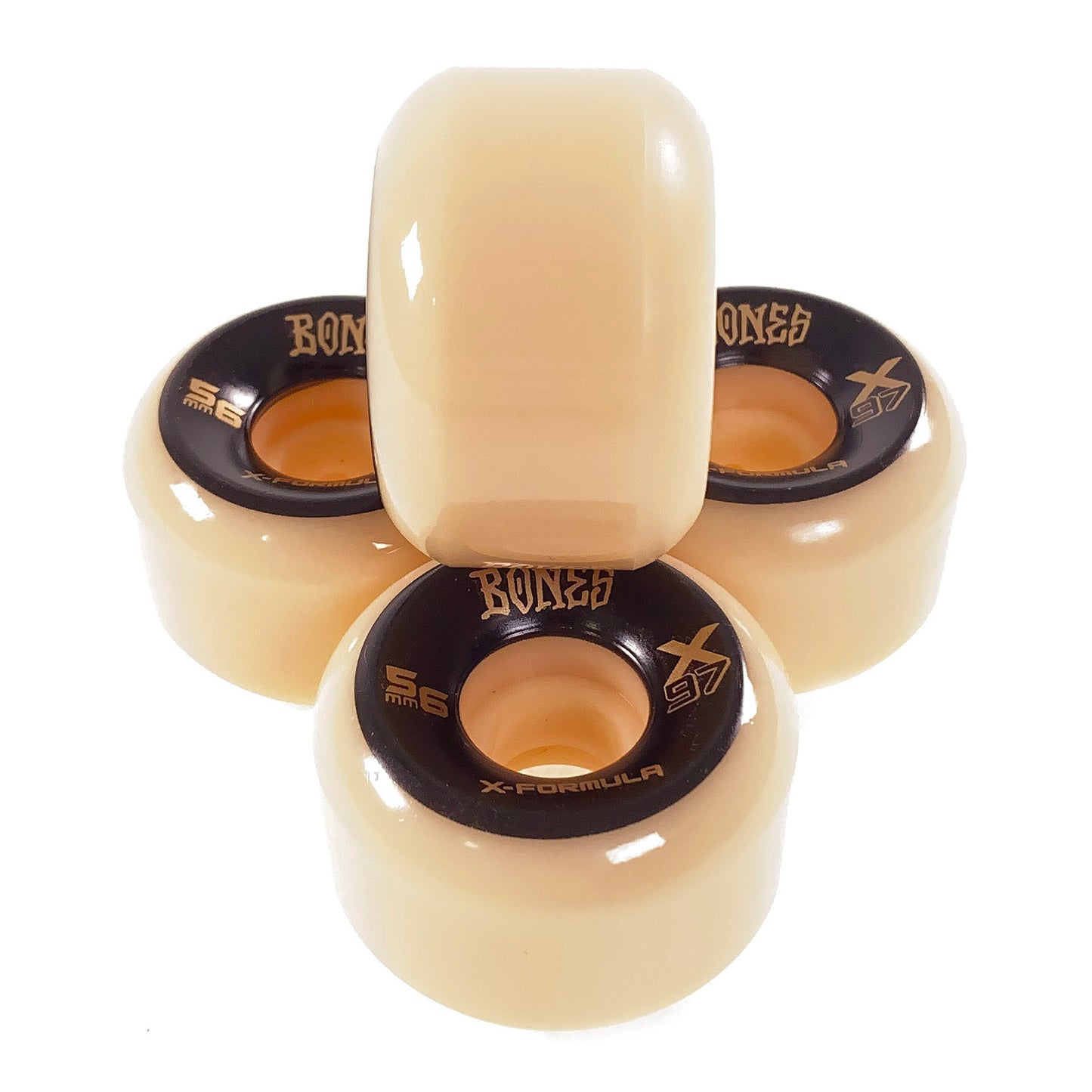 Bones - 56mm - X Formula 97a V6 Wide-Cut - White - Prime Delux Store