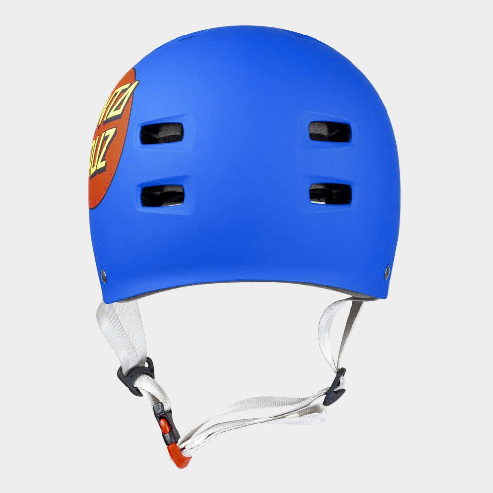 Bullet x Santa Cruz Helmet Classic Dot - Matt Blue - Prime Delux Store