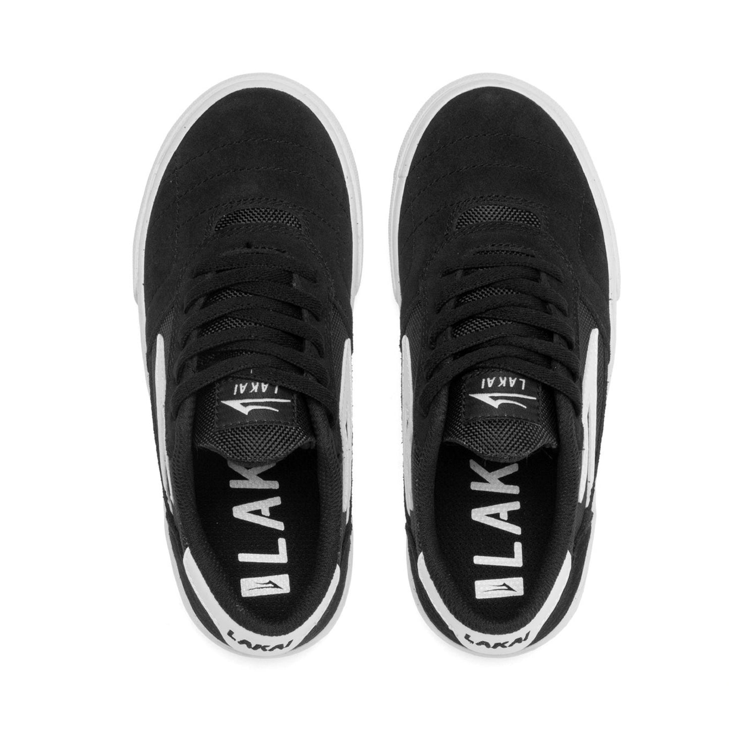 Lakai Cambridge Kids Shoe - Black / White - Prime Delux Store