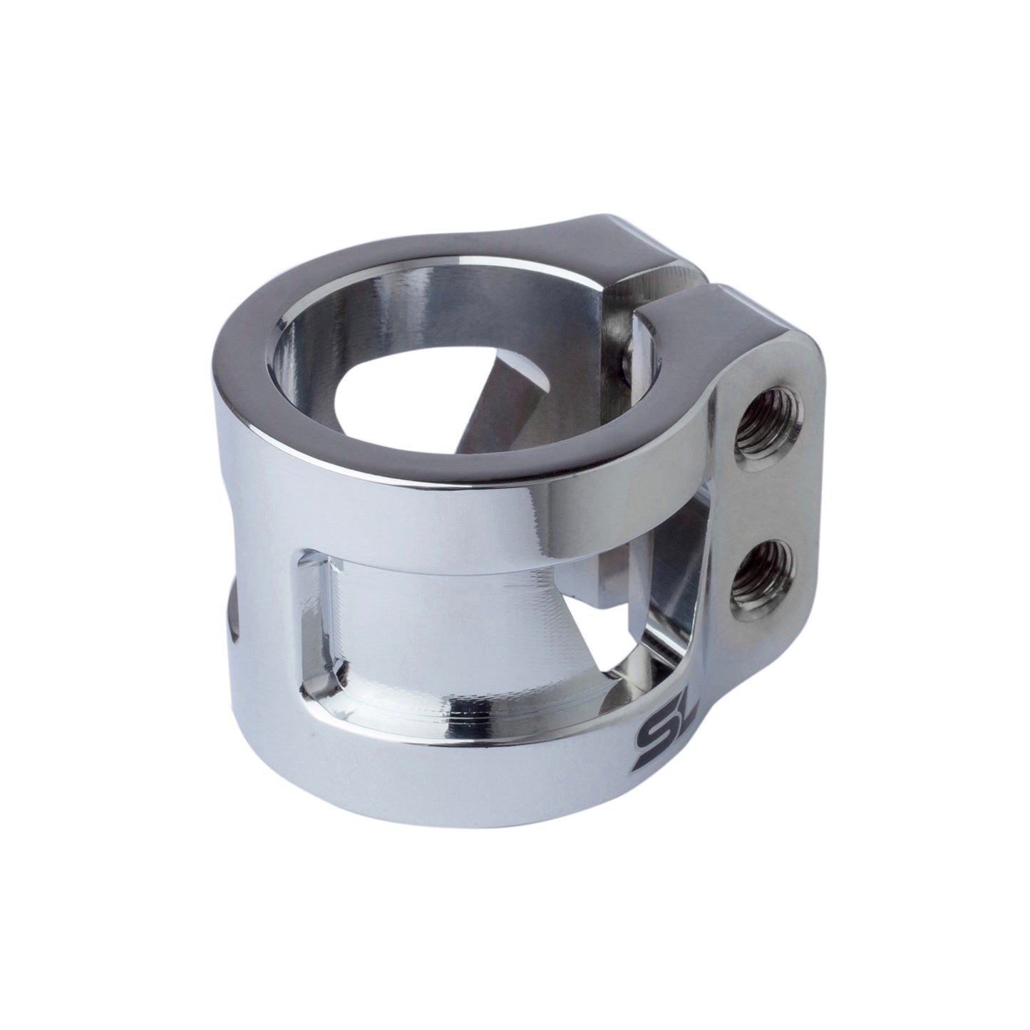 CORE SL Double Bolt Clamp – Chrome - Prime Delux Store