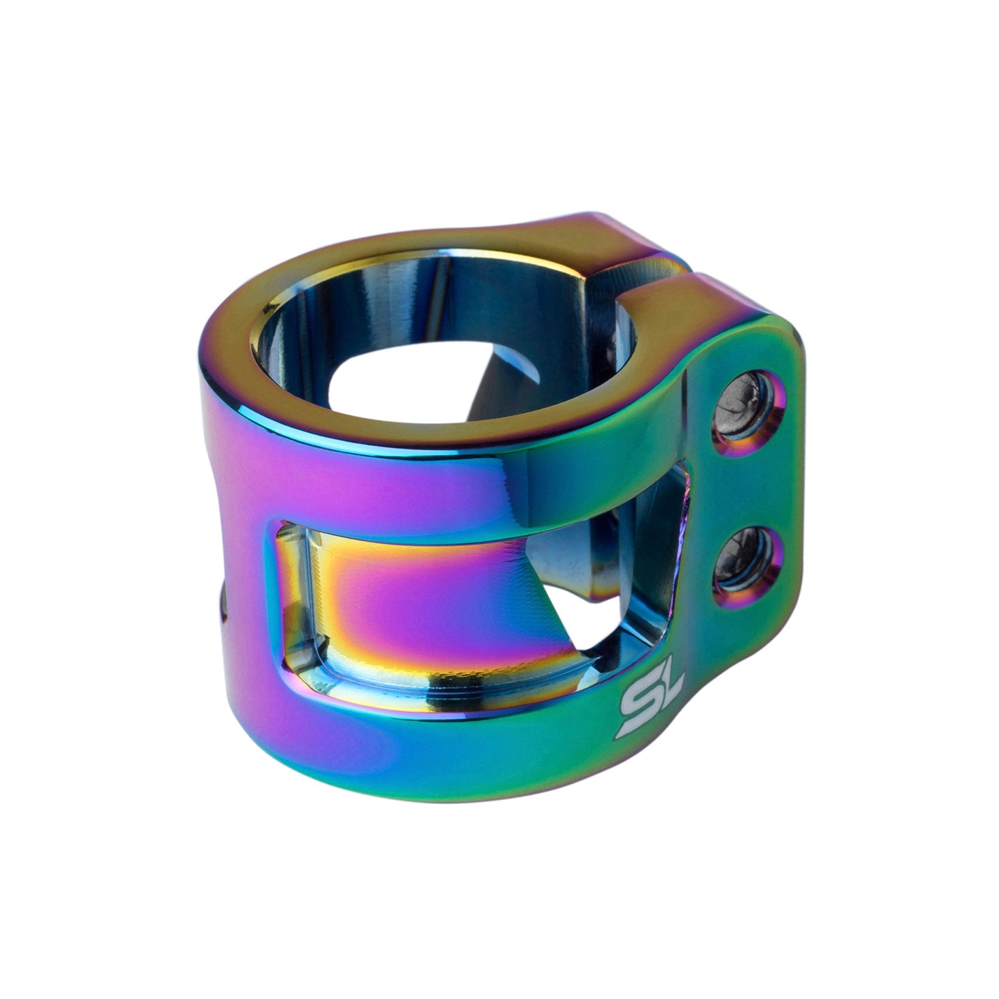 CORE SL Double Bolt Clamp – Neo Chrome - Prime Delux Store