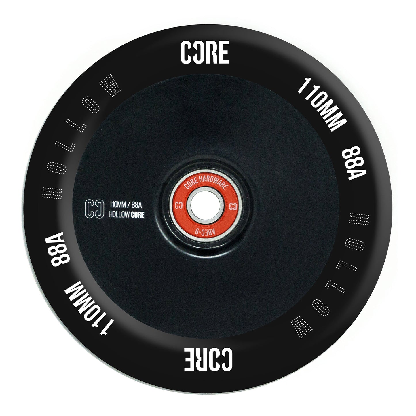 CORE Hollow Stunt Scooter Wheel V2 110mm - Black - Prime Delux Store