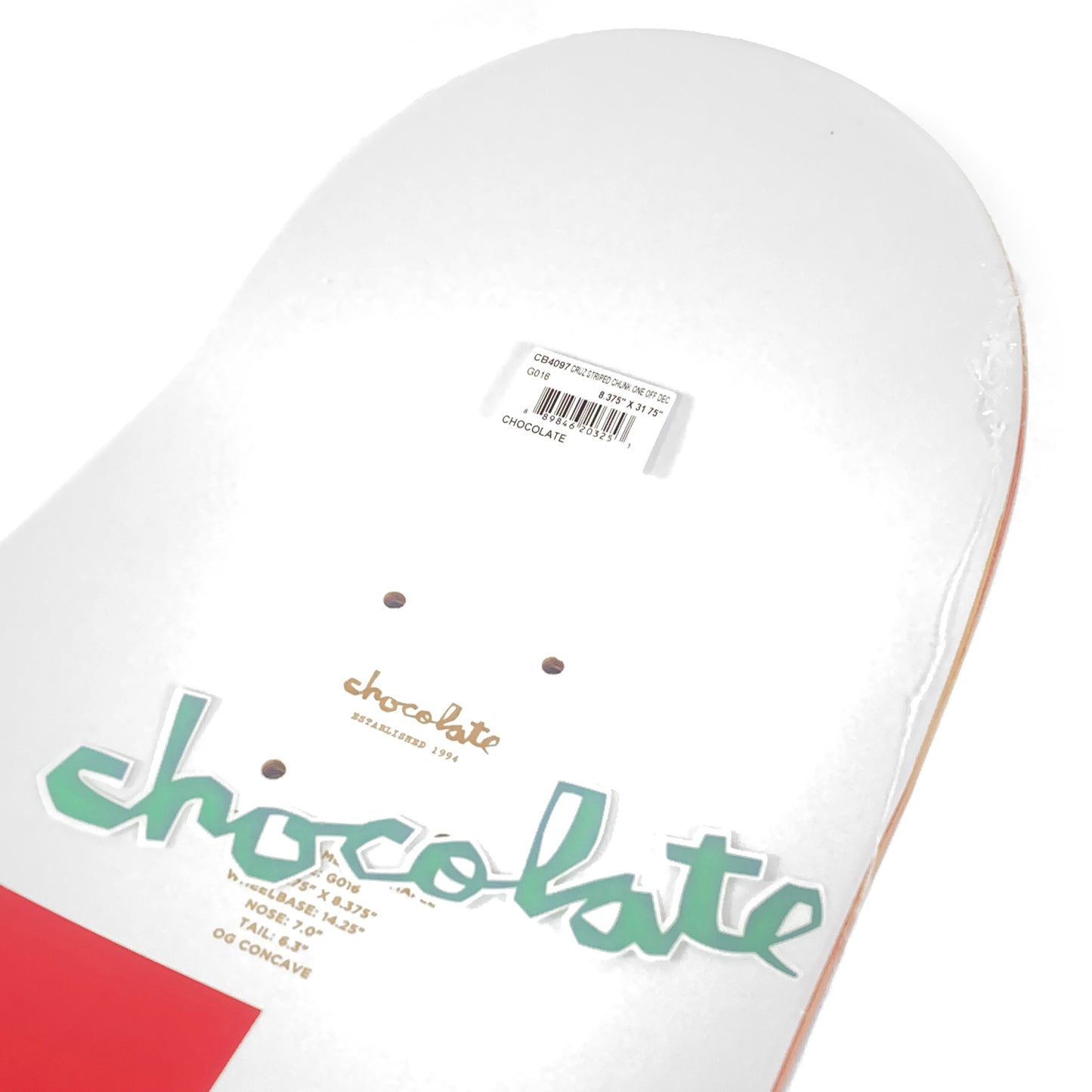 Chocolate Striped One Off W40 Yonnie Cruz Deck - 8.375" - Prime Delux Store