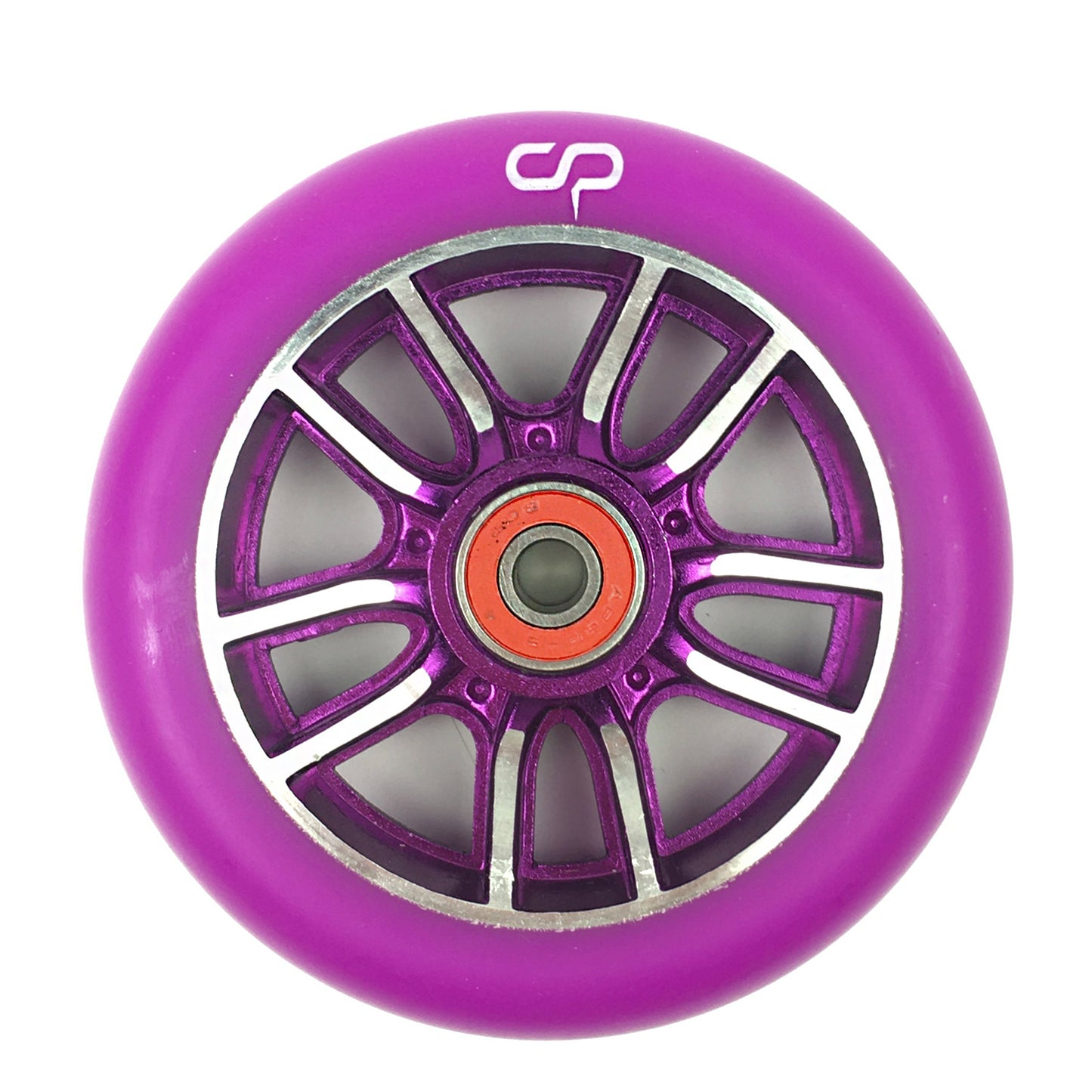 CRISP F1 Forged Wheel - 110mm - Purple Silver / Purple (Sold as a single item) - Prime Delux Store