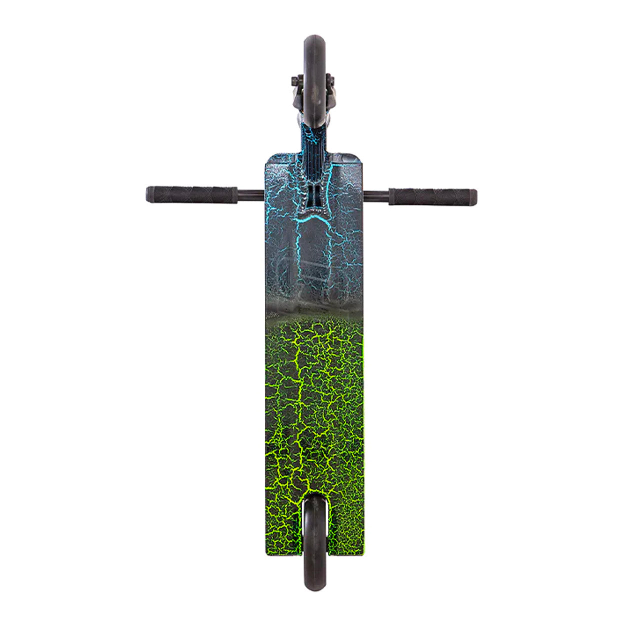 Crisp Scooters Ultima 5.0" Complete Scooter - Blue & Green Cracking / Black - Prime Delux Store