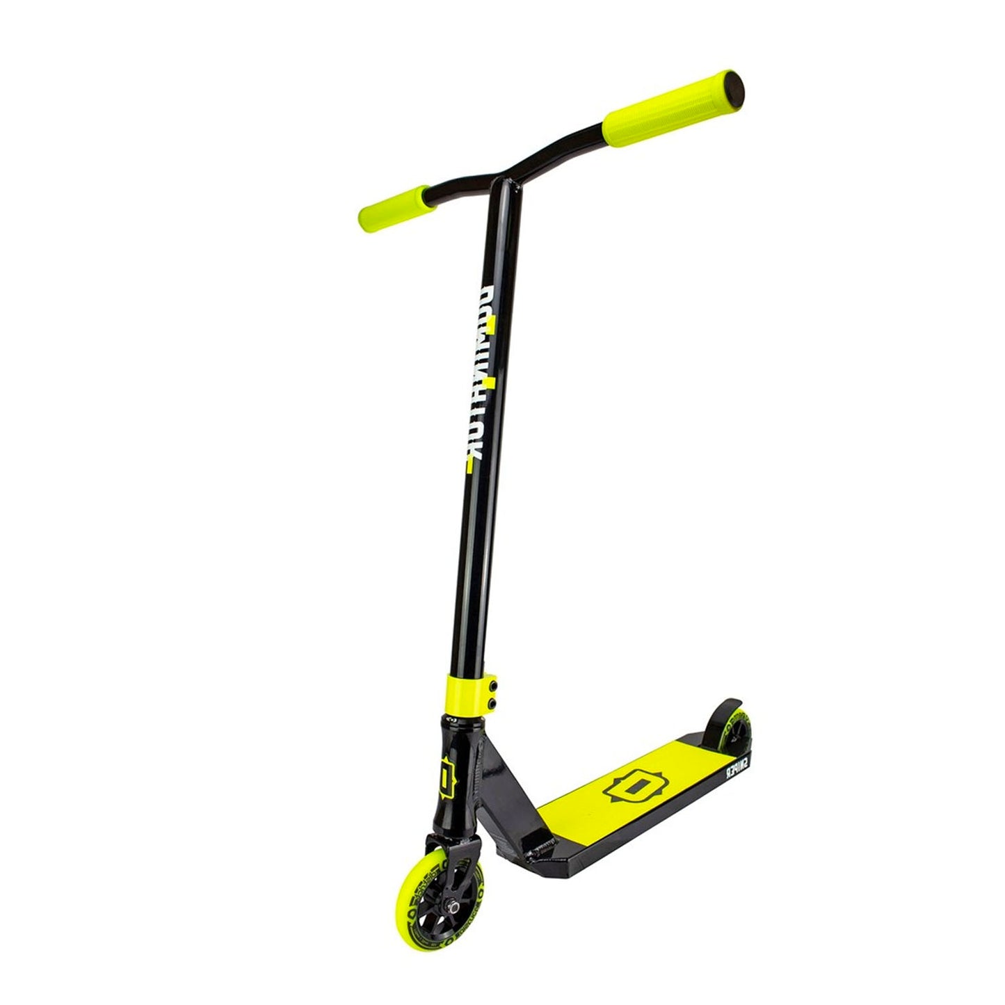 Dominator Sniper Complete Scooter - Black / Neon Yellow - Prime Delux Store