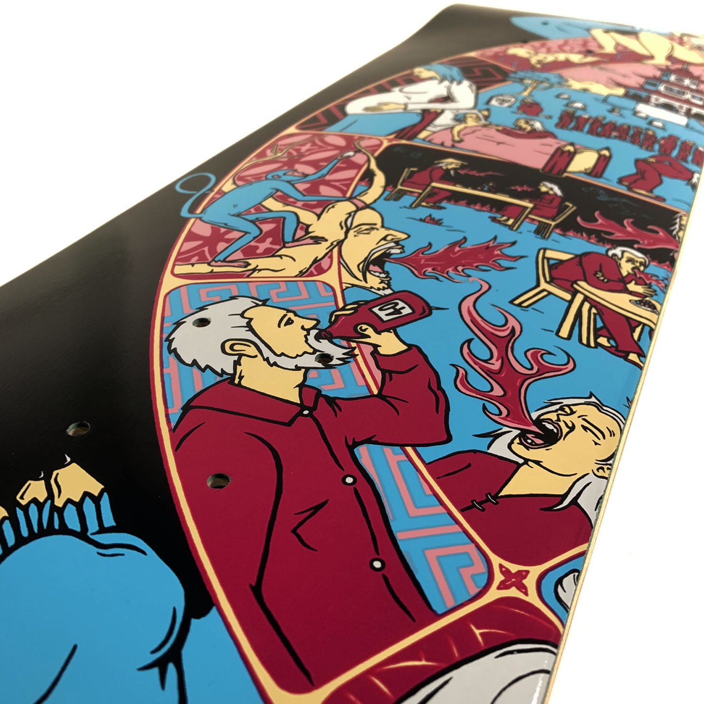 The Drawing Boards - 8.3" - Wheel Of Life - Part 3 Deck - Prime Delux Store