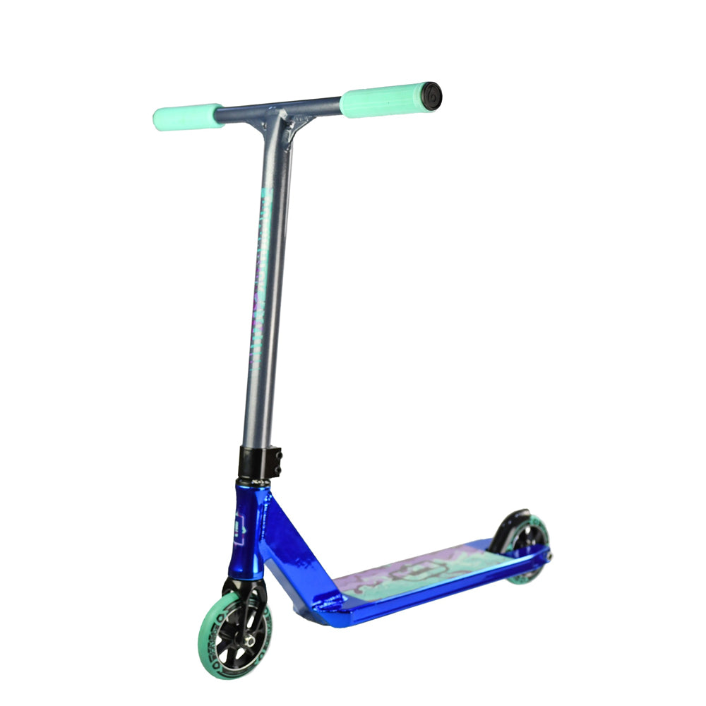 Dominator Mini Team Edition Complete Scooter Navy Chrome - Prime Delux Store