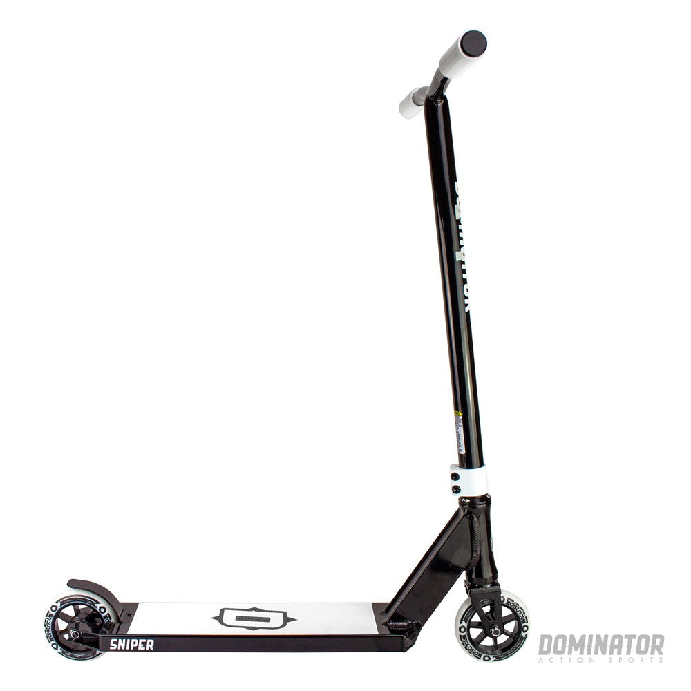 Dominator Sniper Complete Scooter - Black / White - Prime Delux Store