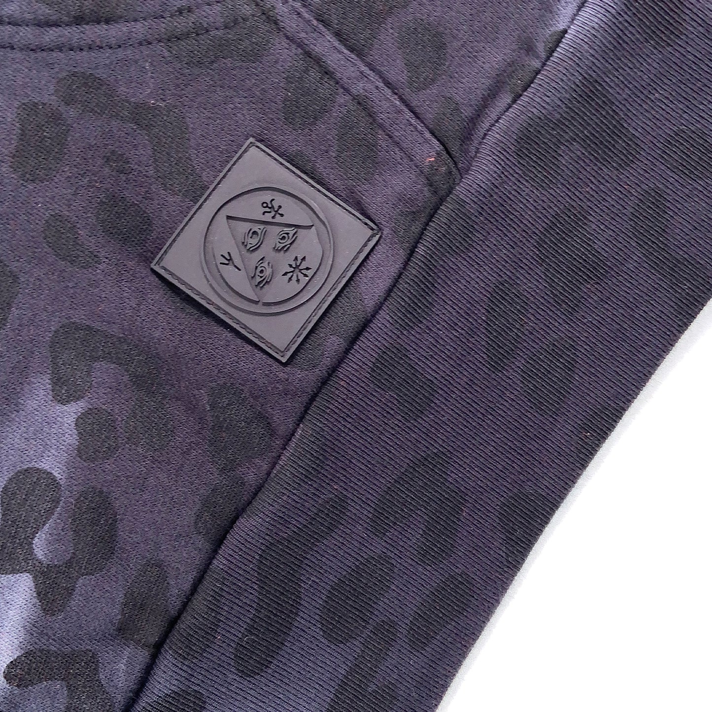 Welcome - Catblood Printed Dip-Dyed Hoodie - Bone - Prime Delux Store