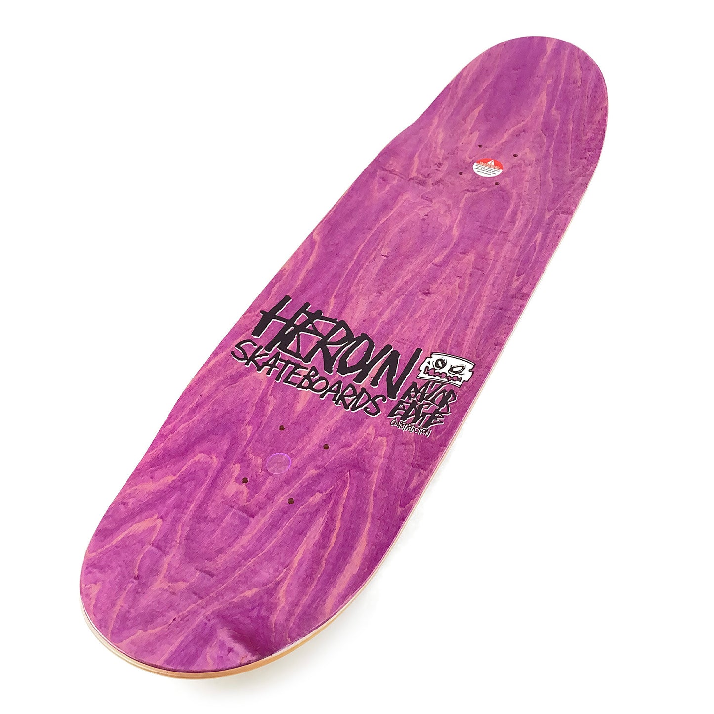 Heroin Skateboards - 8.9" - ‘Fried Egg II’ Deck - Prime Delux Store