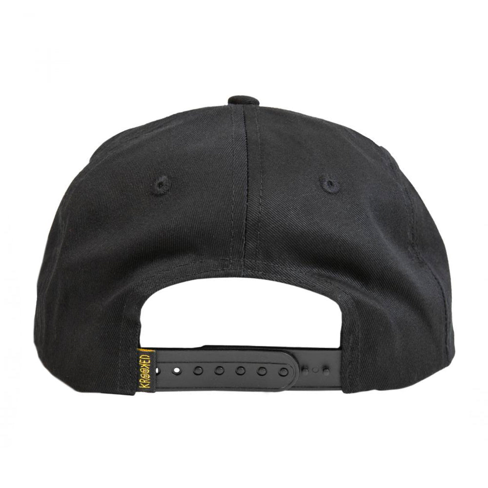 Krooked Shmoo Snapback Hat - Black / Orange - Prime Delux Store