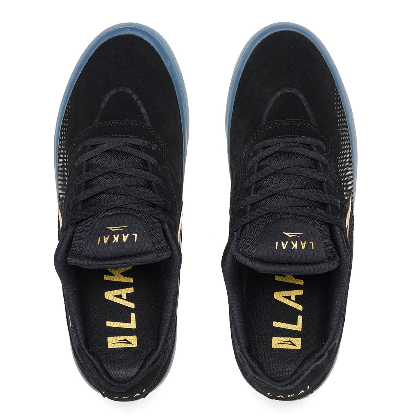 Lakai Essex - Black / Gold Suede - Prime Delux Store