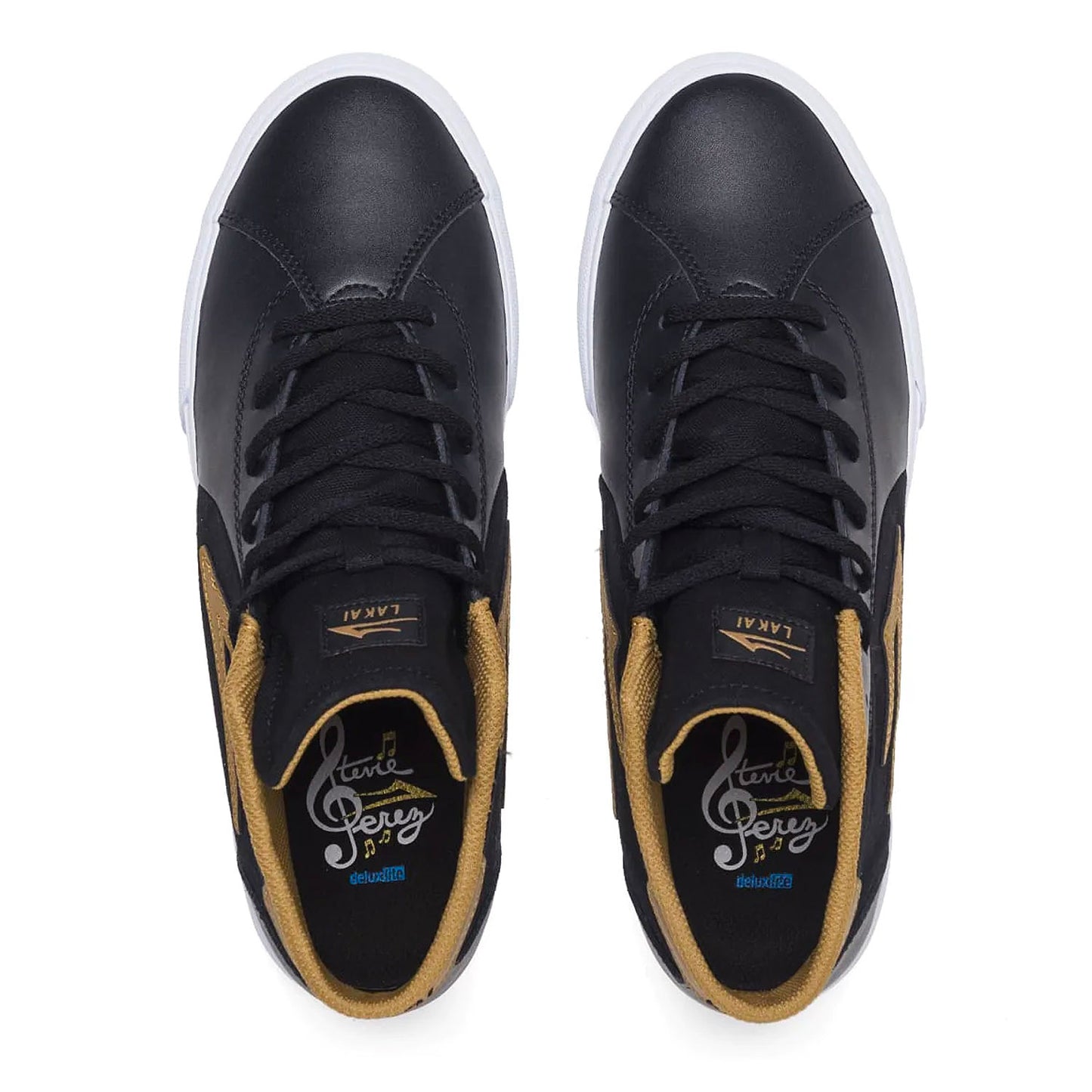 Lakai Flaco II Mid- Black / Tobacco Suede - Prime Delux Store