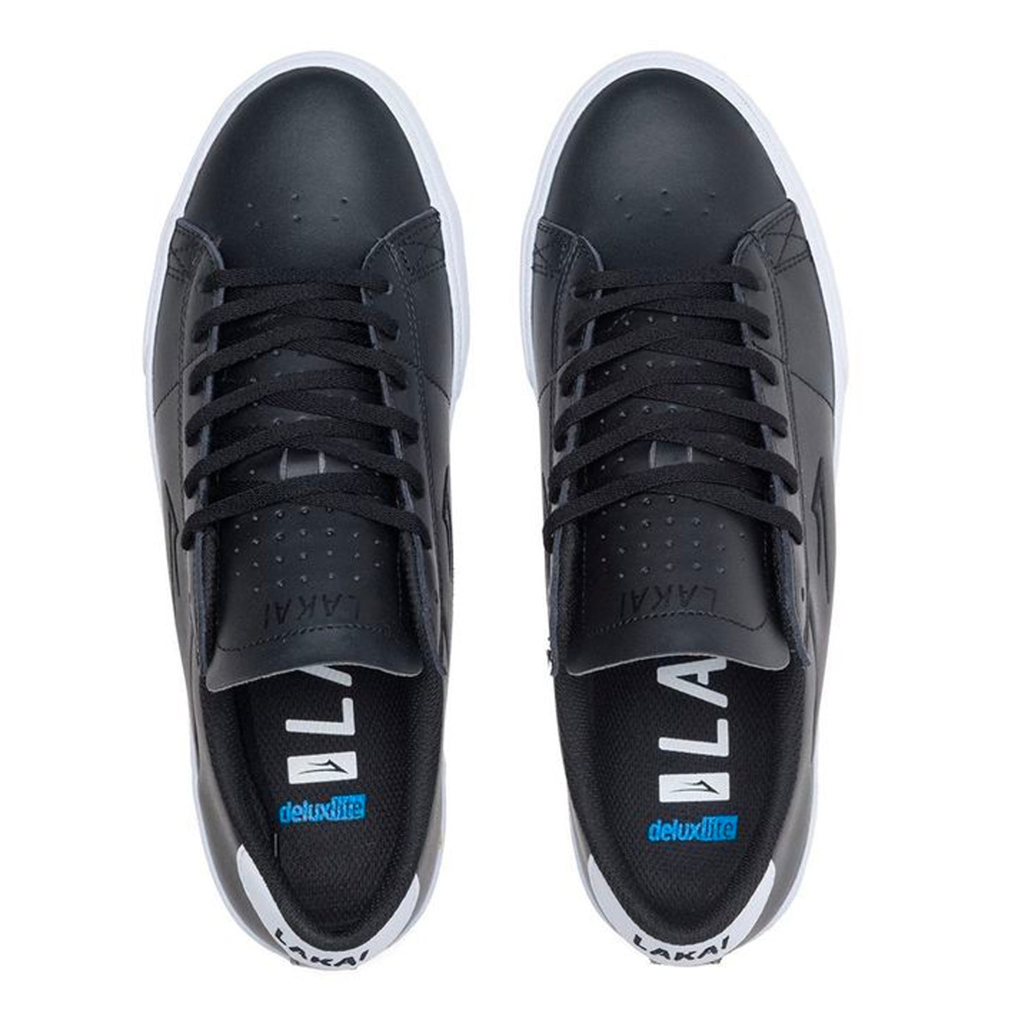 Lakai Newport Leather - Black - Prime Delux Store