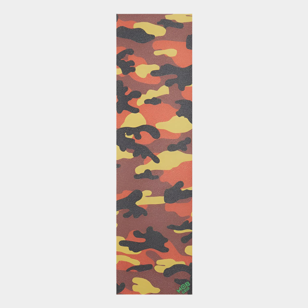 Mob 33 x 9" Griptape Sheet Camo - Brown - Prime Delux Store